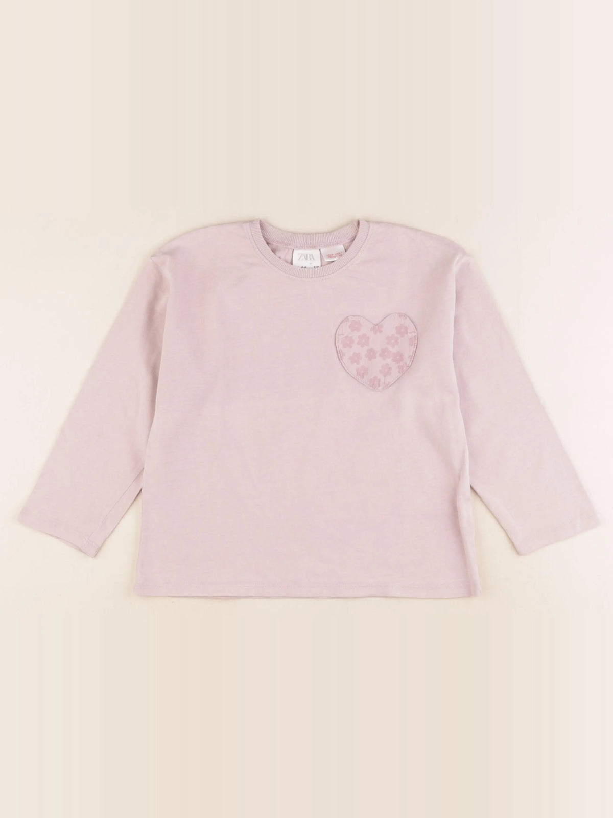 Zara - tee-shirt rose - 5/6 ans