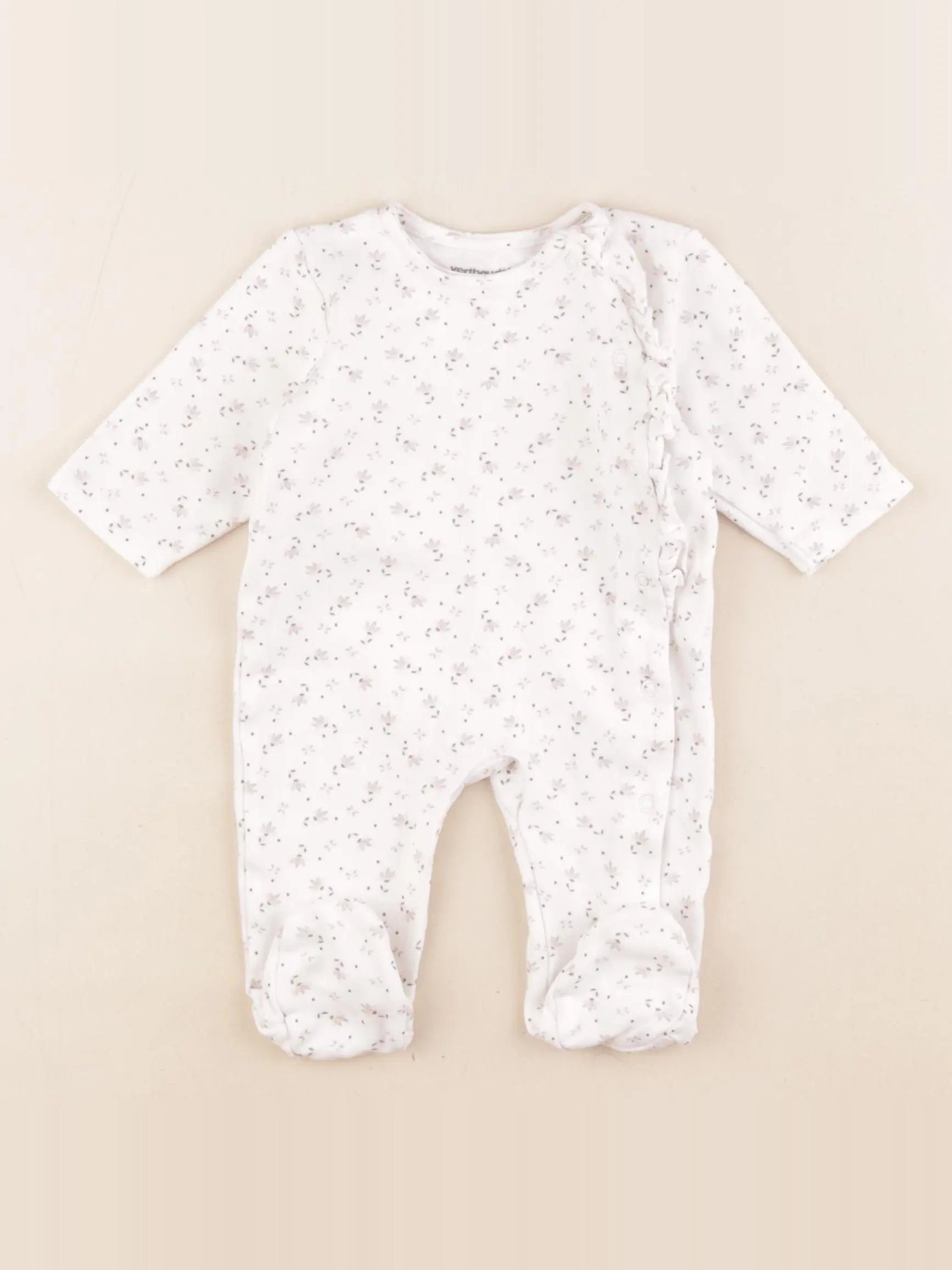 Vertbaudet - pyjama coton multicolore - 3 mois