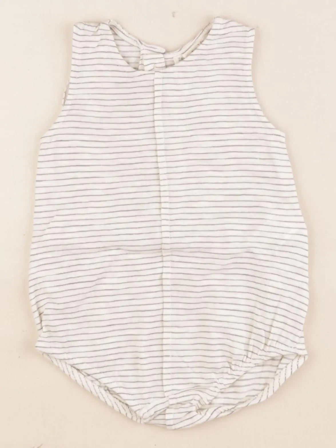 Zara - combinaison beige - 1/3 mois