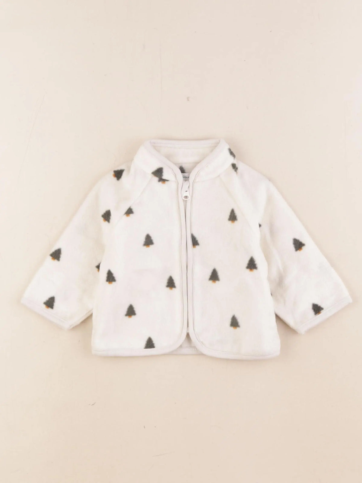 Vertbaudet - polaire beige - 3 mois