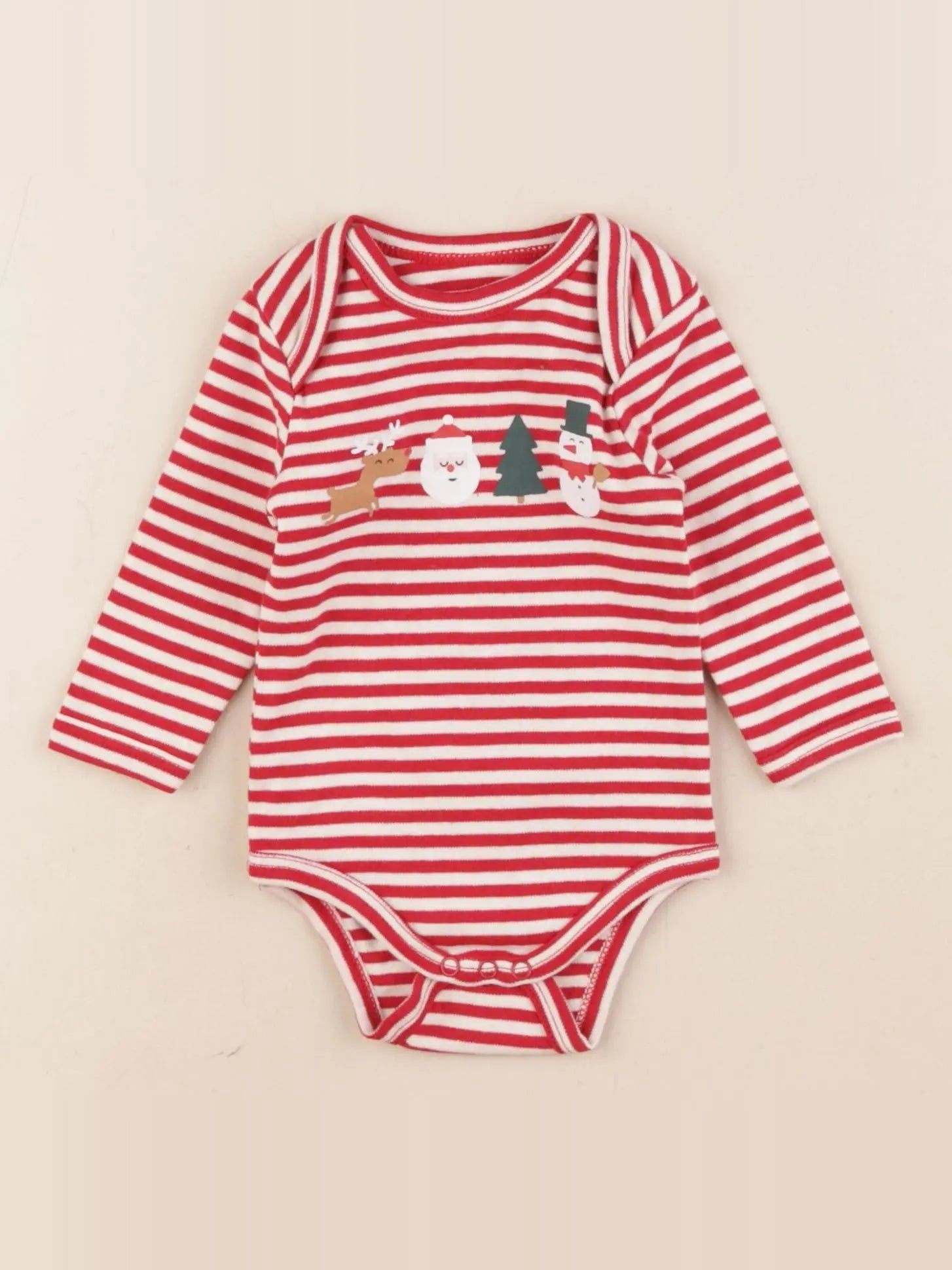 Vertbaudet - body rouge - 3 mois