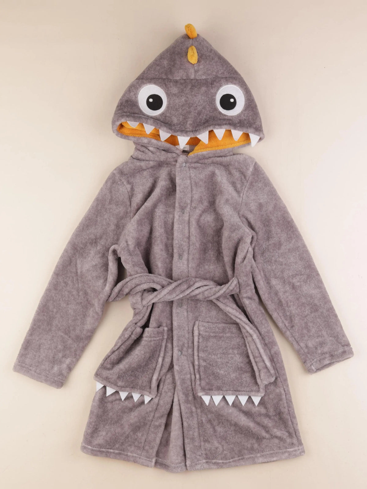 Vertbaudet - robe de chambre gris - 8 ans
