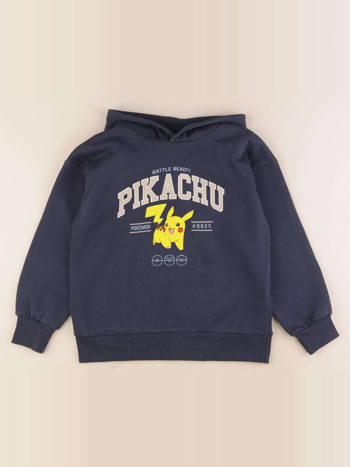 Vertbaudet - sweat bleu - 8 ans