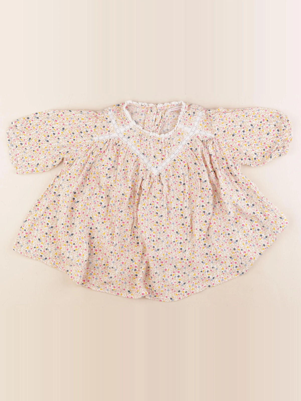 Monoprix - blouse multicolore - 8 ans