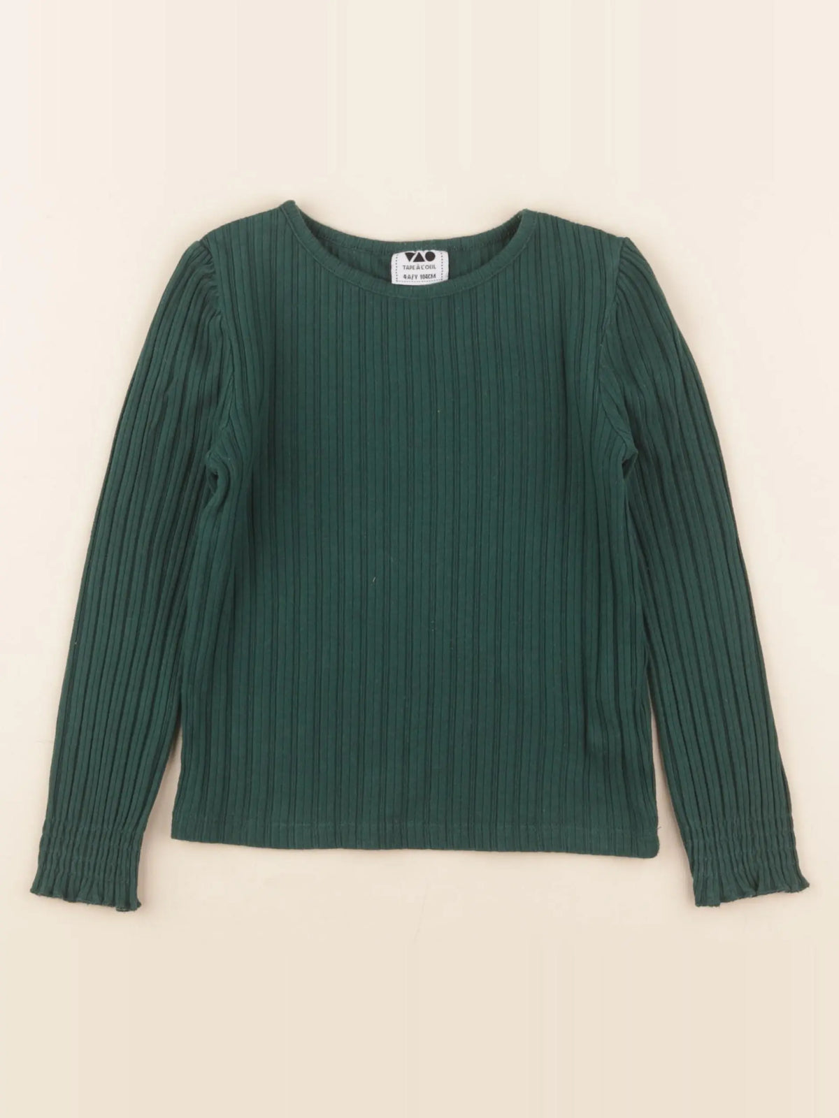 Tape à l'oeil - tee-shirt vert - 4 ans