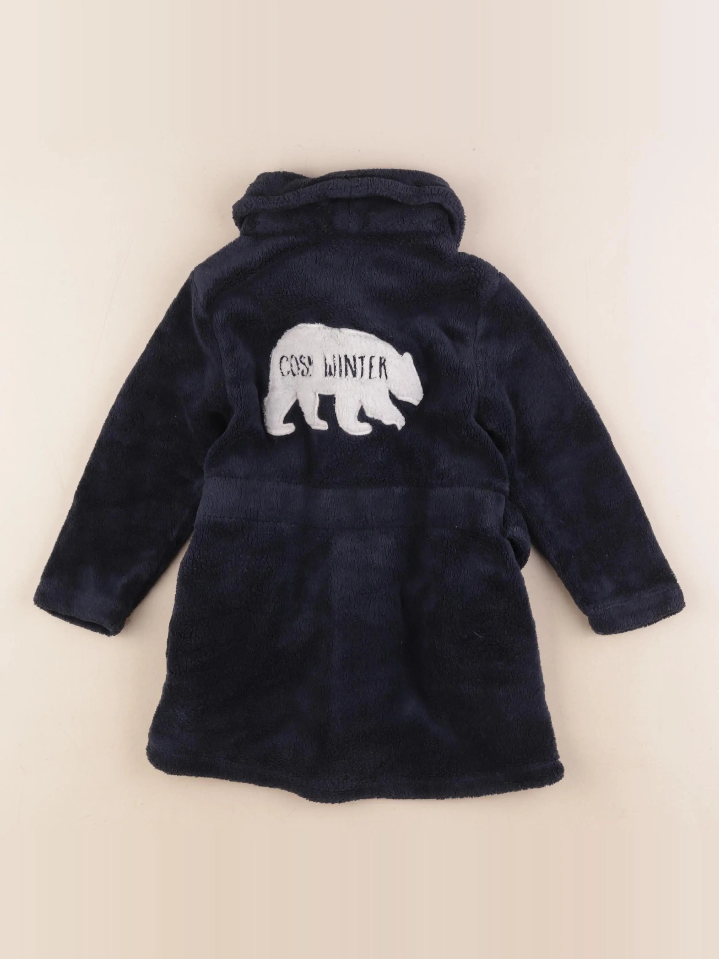 Vertbaudet - robe de chambre bleu - 3 ans