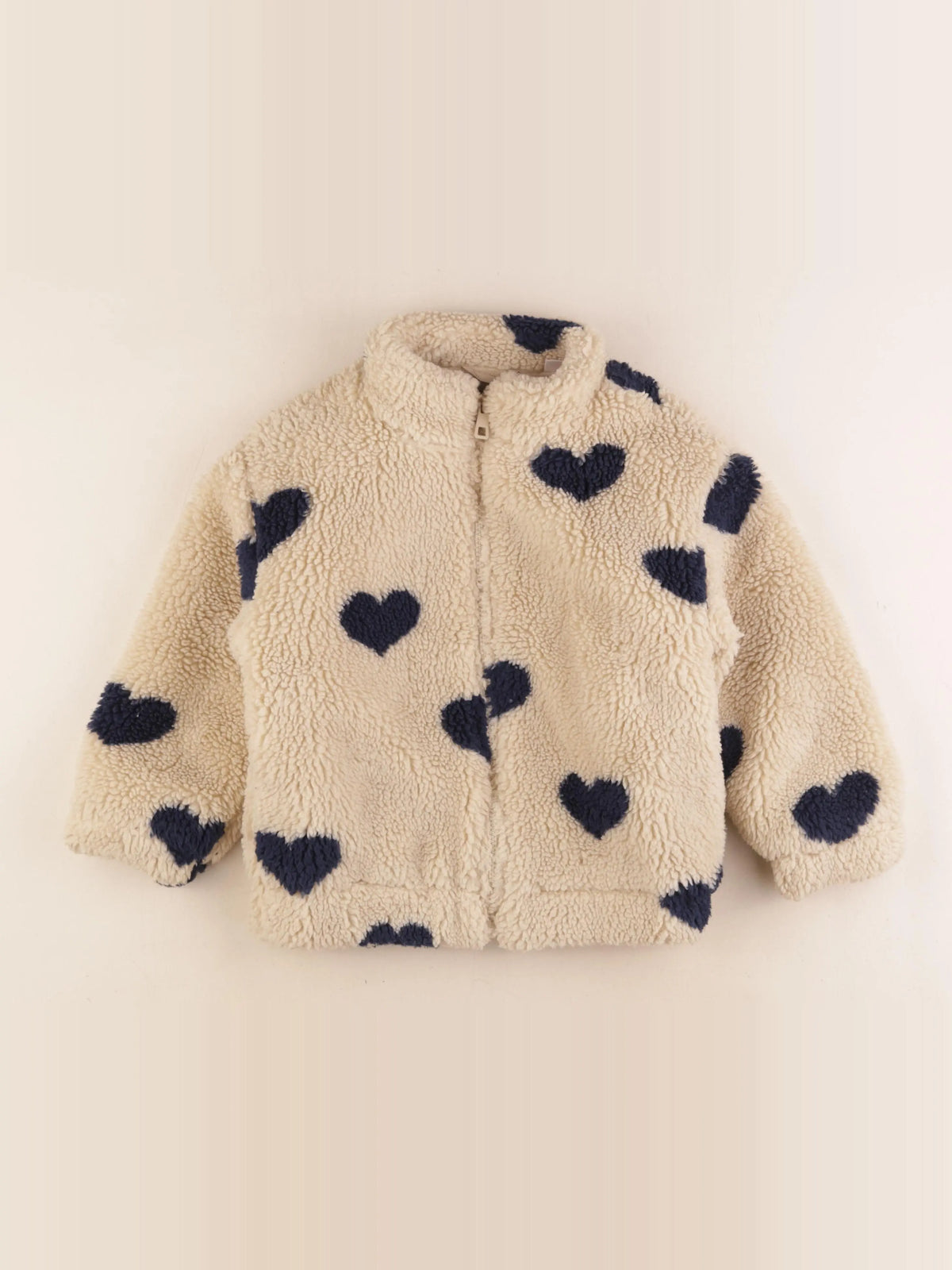 Zara - veste doublé beige - 6 ans