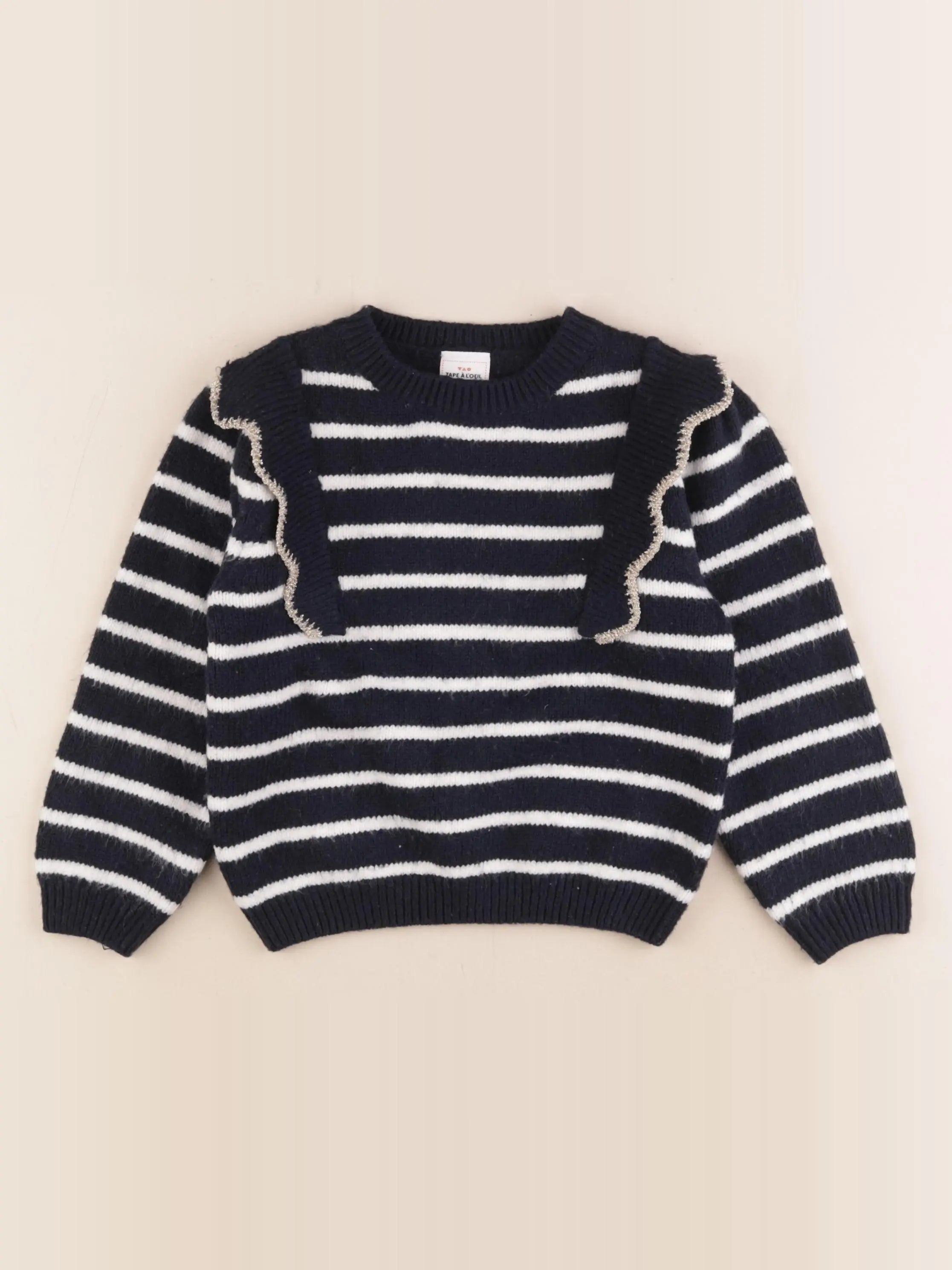 Tape à l'oeil - pull bleu - 4 ans