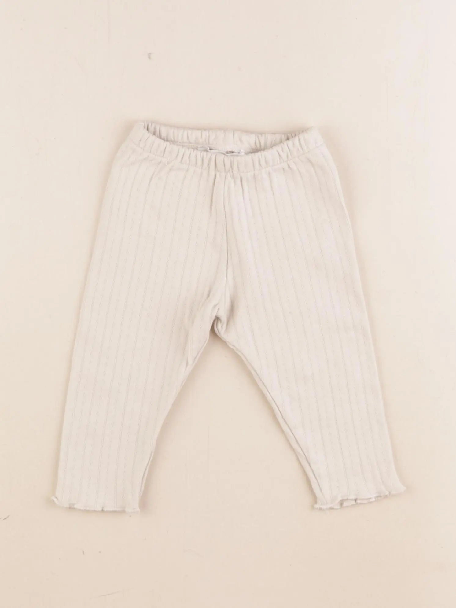 Zara - legging beige - 3/6 mois