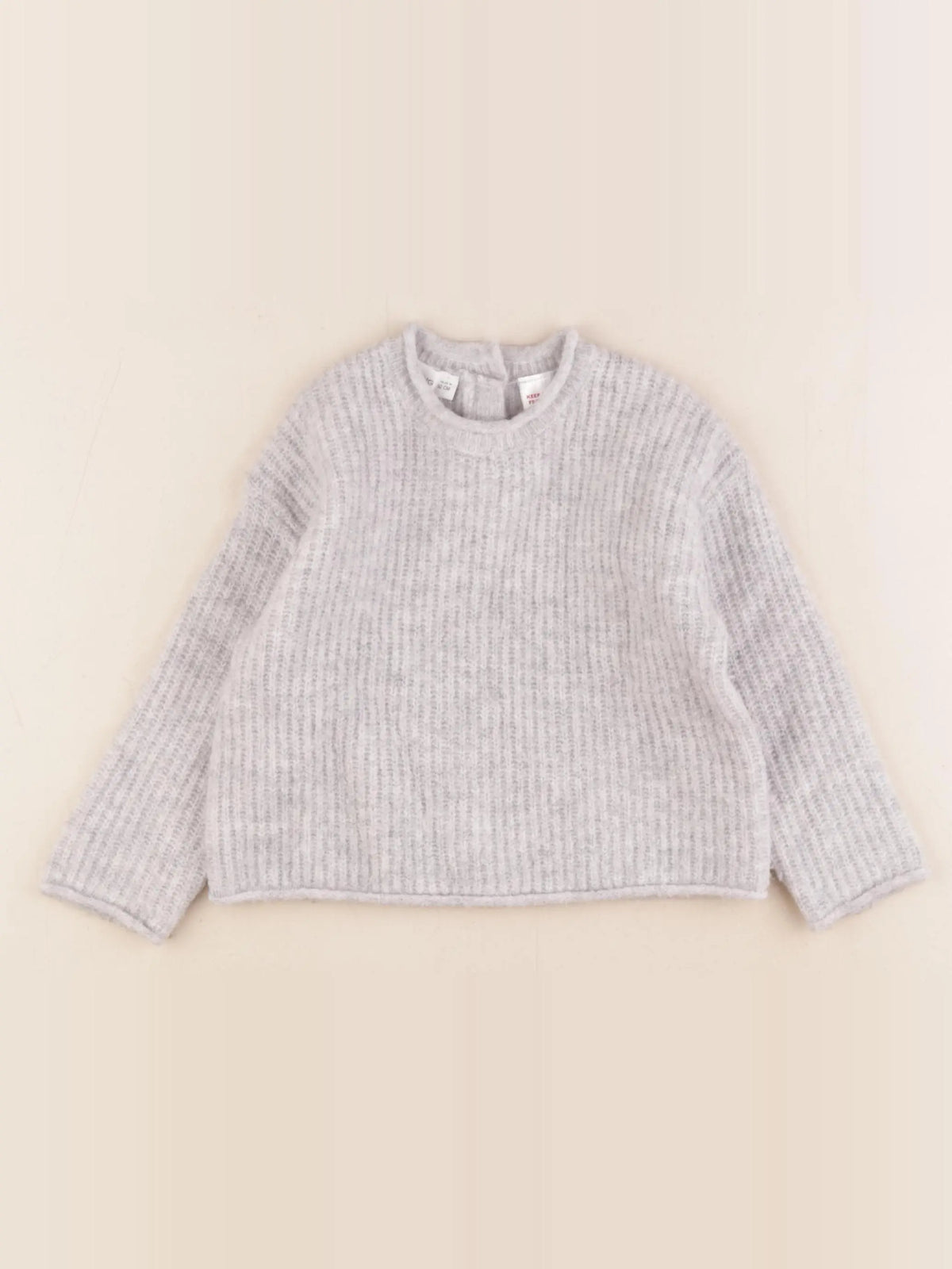 Mango - pull gris - 18/24 mois