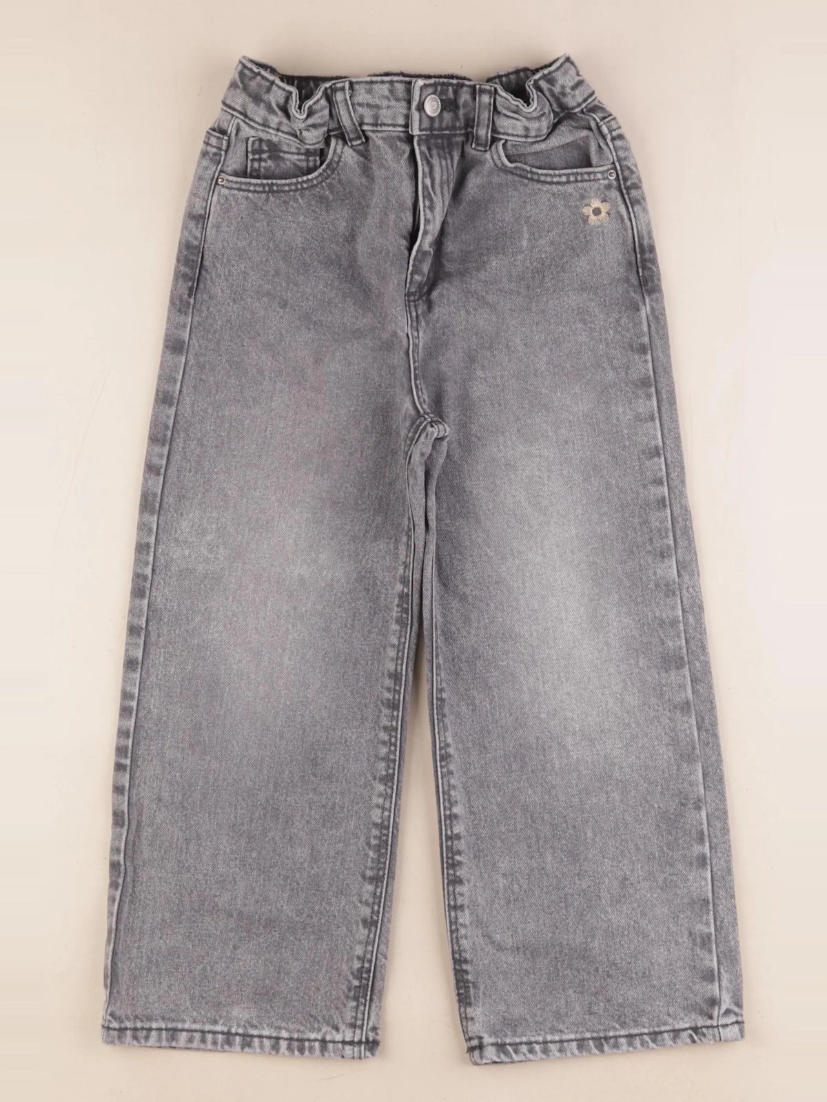 Vertbaudet - jean gris - 6 ans