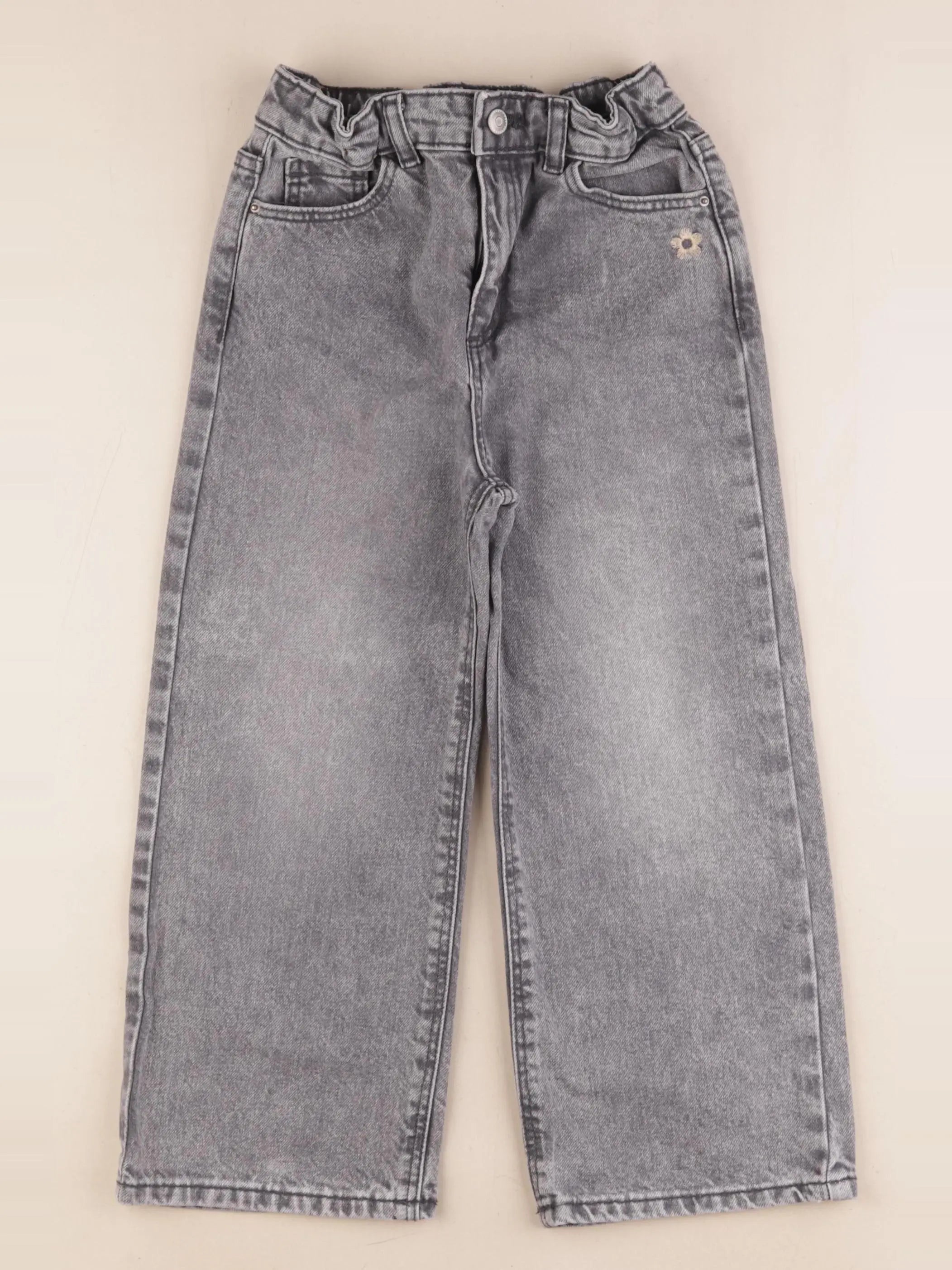 Vertbaudet - jean gris - 6 ans