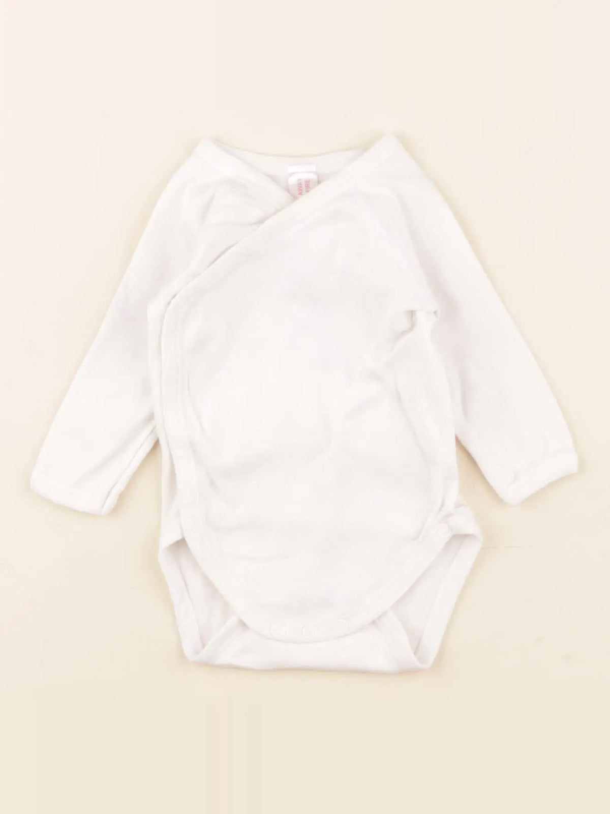 Petit Bateau - body blanc - 1 mois
