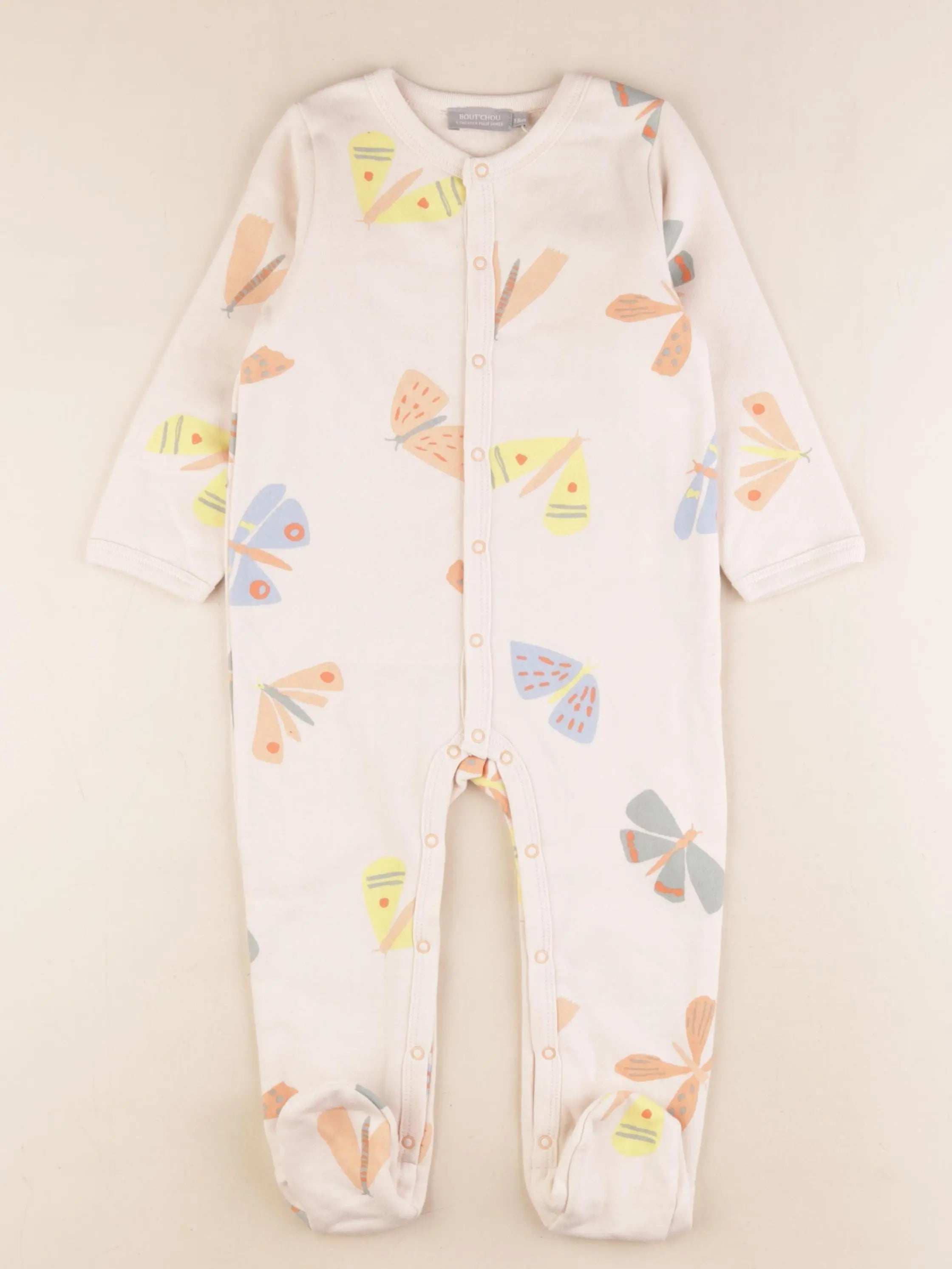 Boutchou - pyjama coton beige - 18 mois