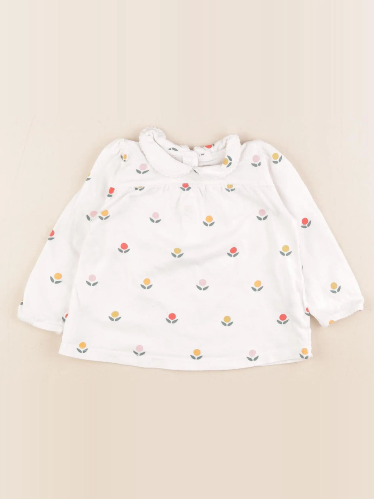 Boutchou - tee-shirt multicolore - 12 mois