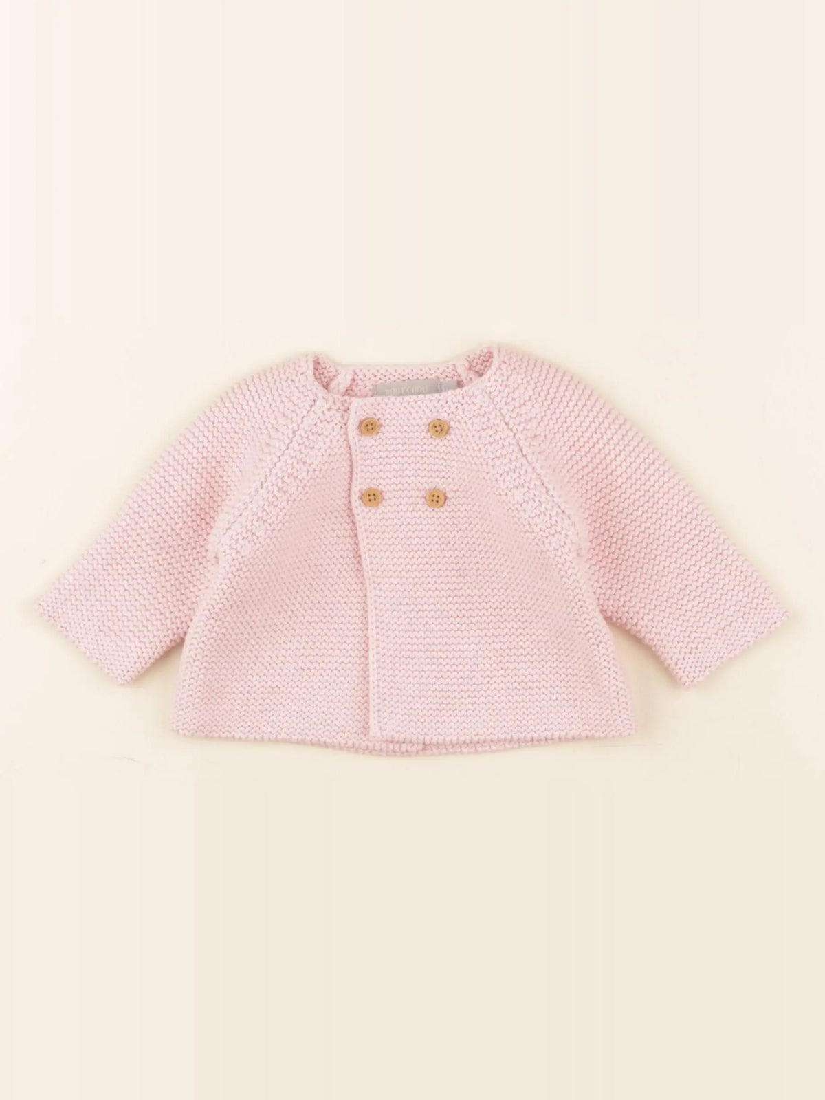 Boutchou - gilet rose - 1 mois