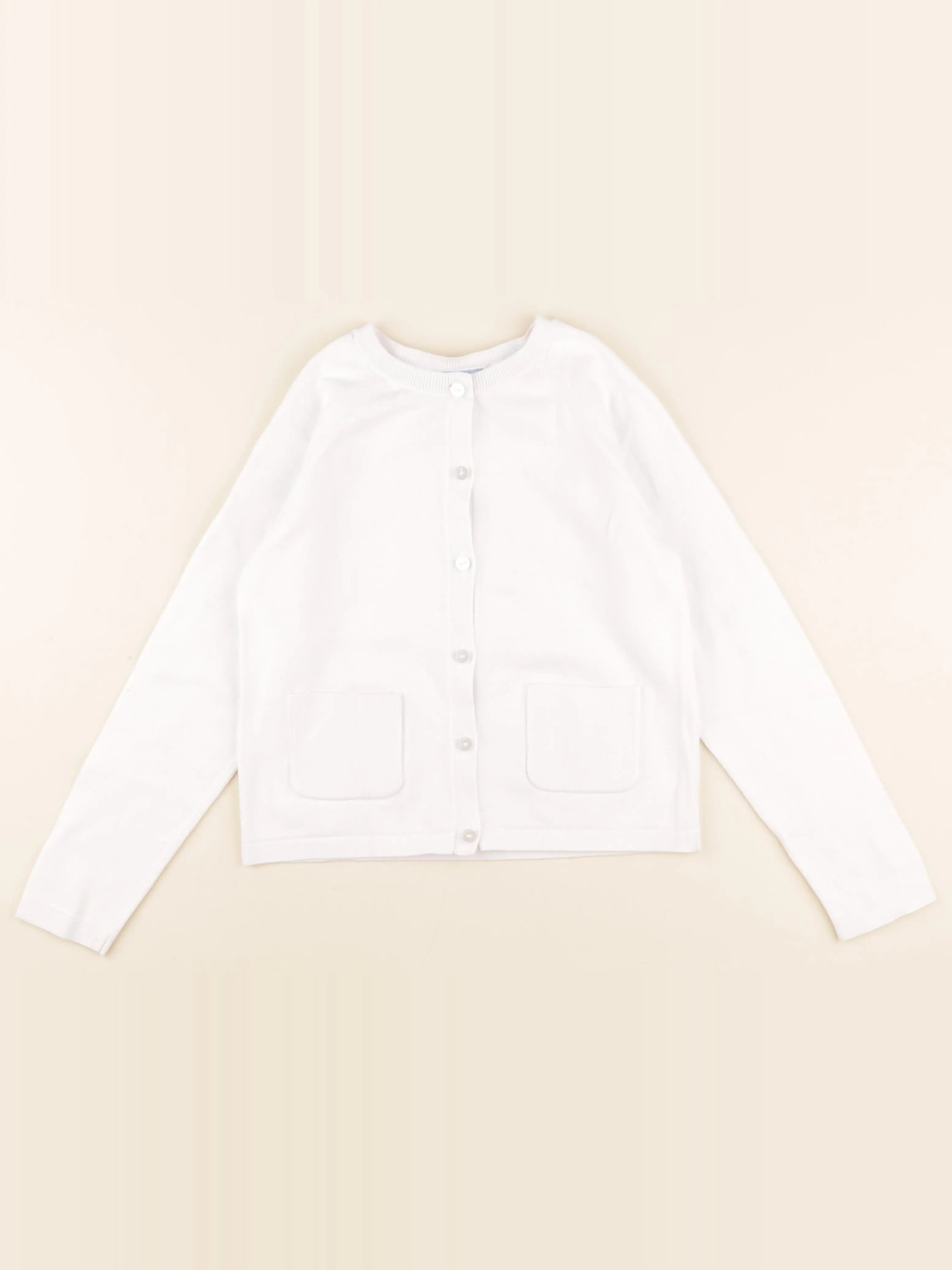 Jacadi - gilet blanc - 10 ans