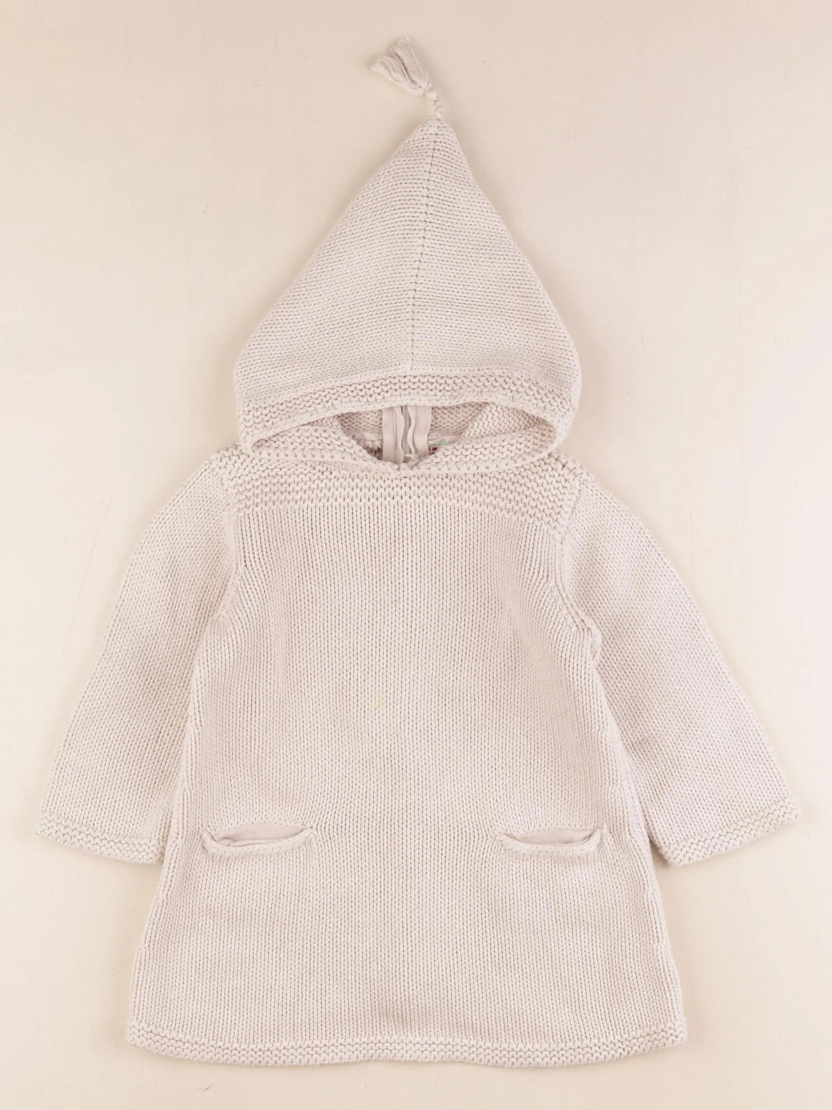 Bonpoint - burnou beige - 1 an