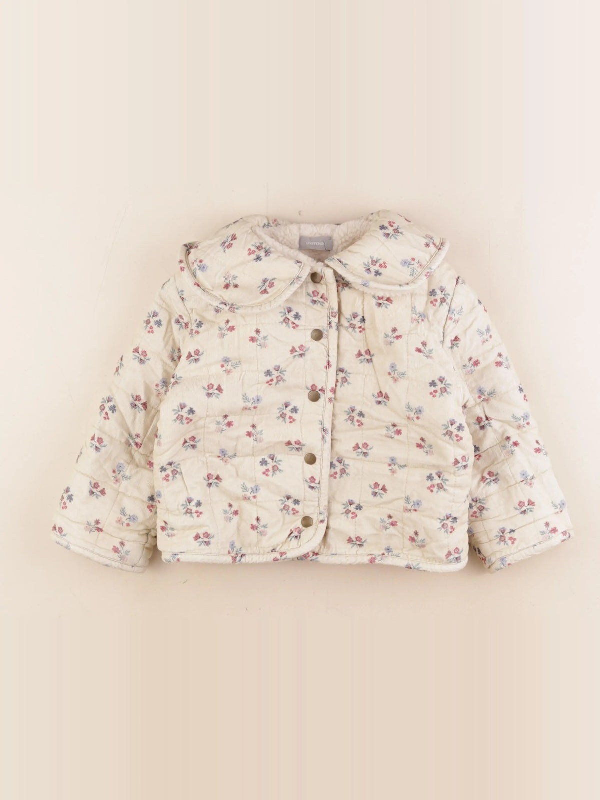 Boutchou - veste doublé beige - 3 ans
