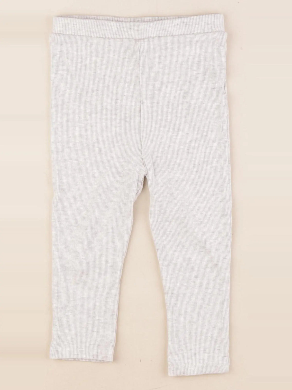 Vertbaudet - legging gris - 24 mois