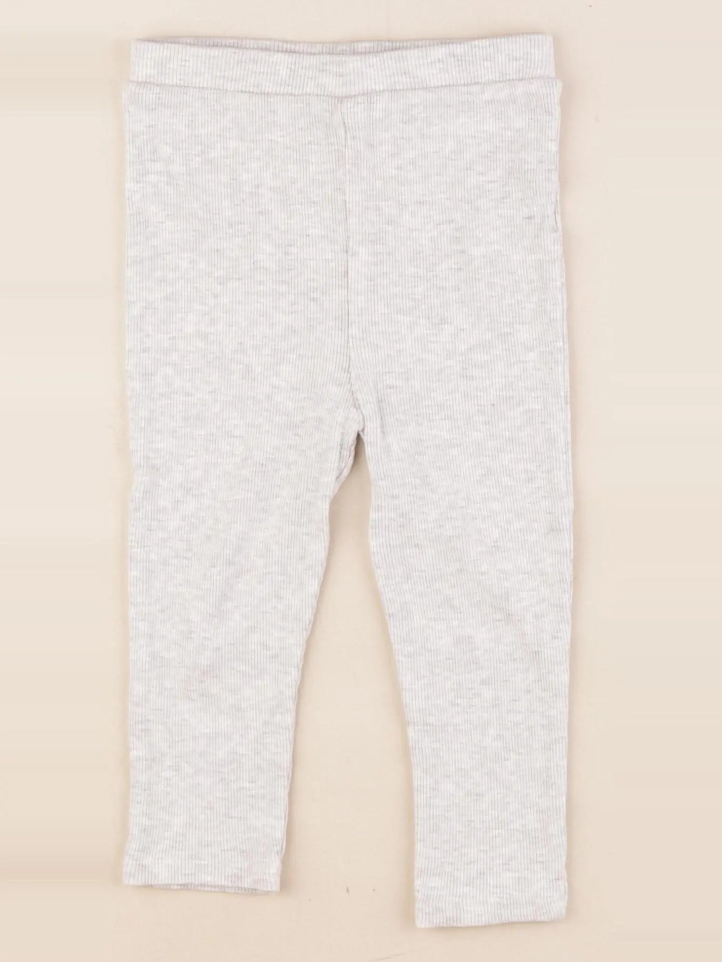 Vertbaudet - legging gris - 24 mois