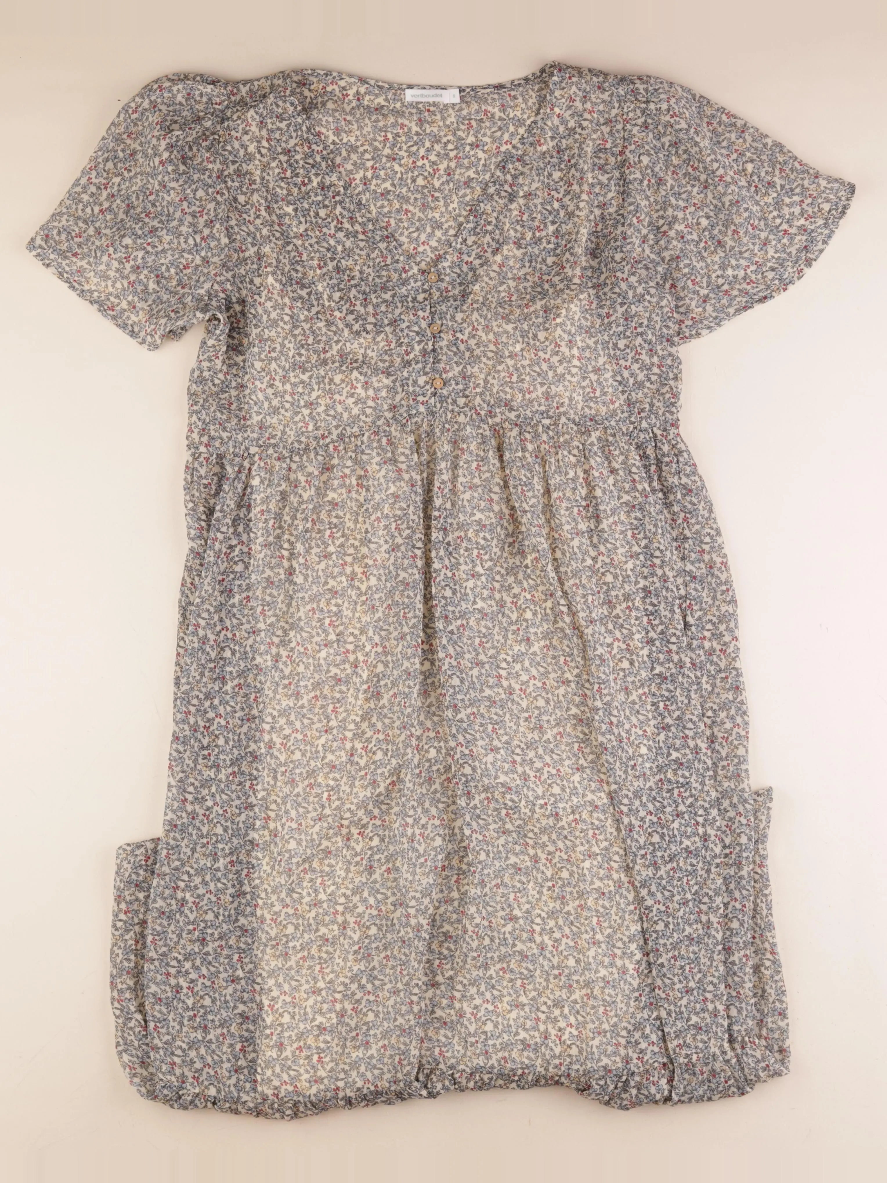 Vertbaudet - robe grossesse multicolore - 38