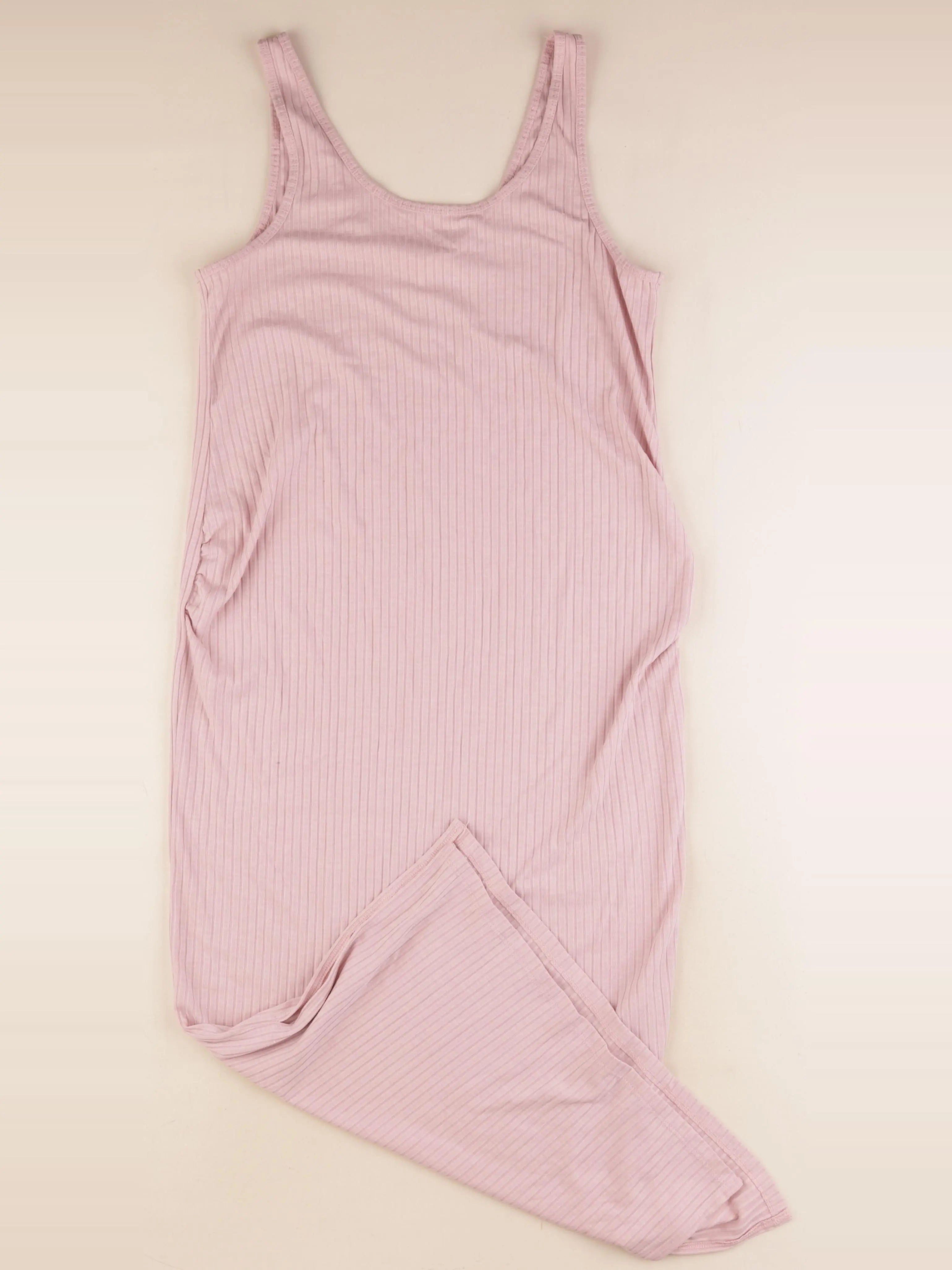 H&M - robe grossesse rose - m