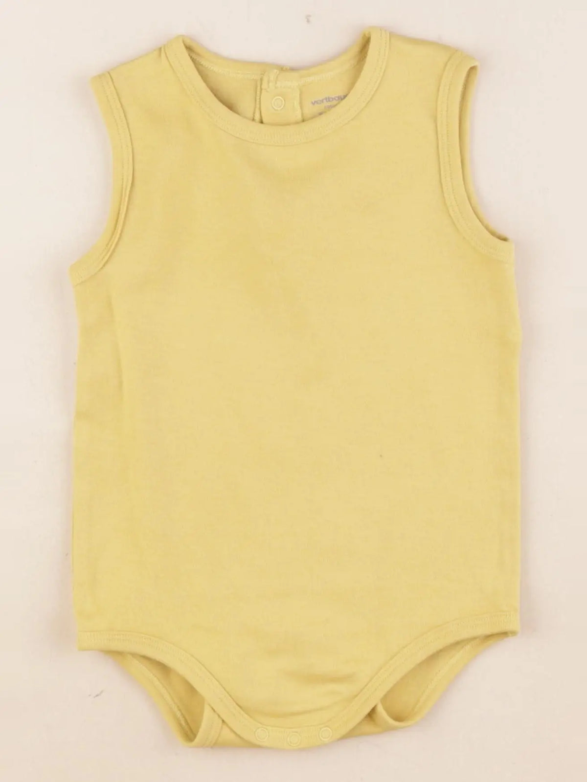 Vertbaudet - body jaune - 36 mois