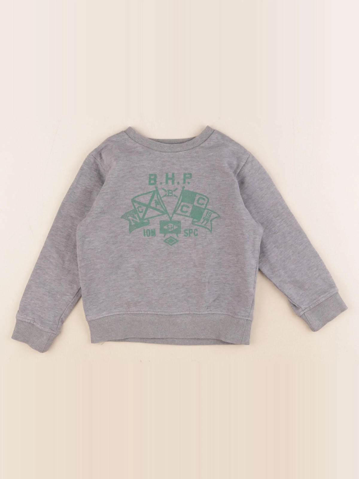 Cyrillus - sweat gris - 3 ans