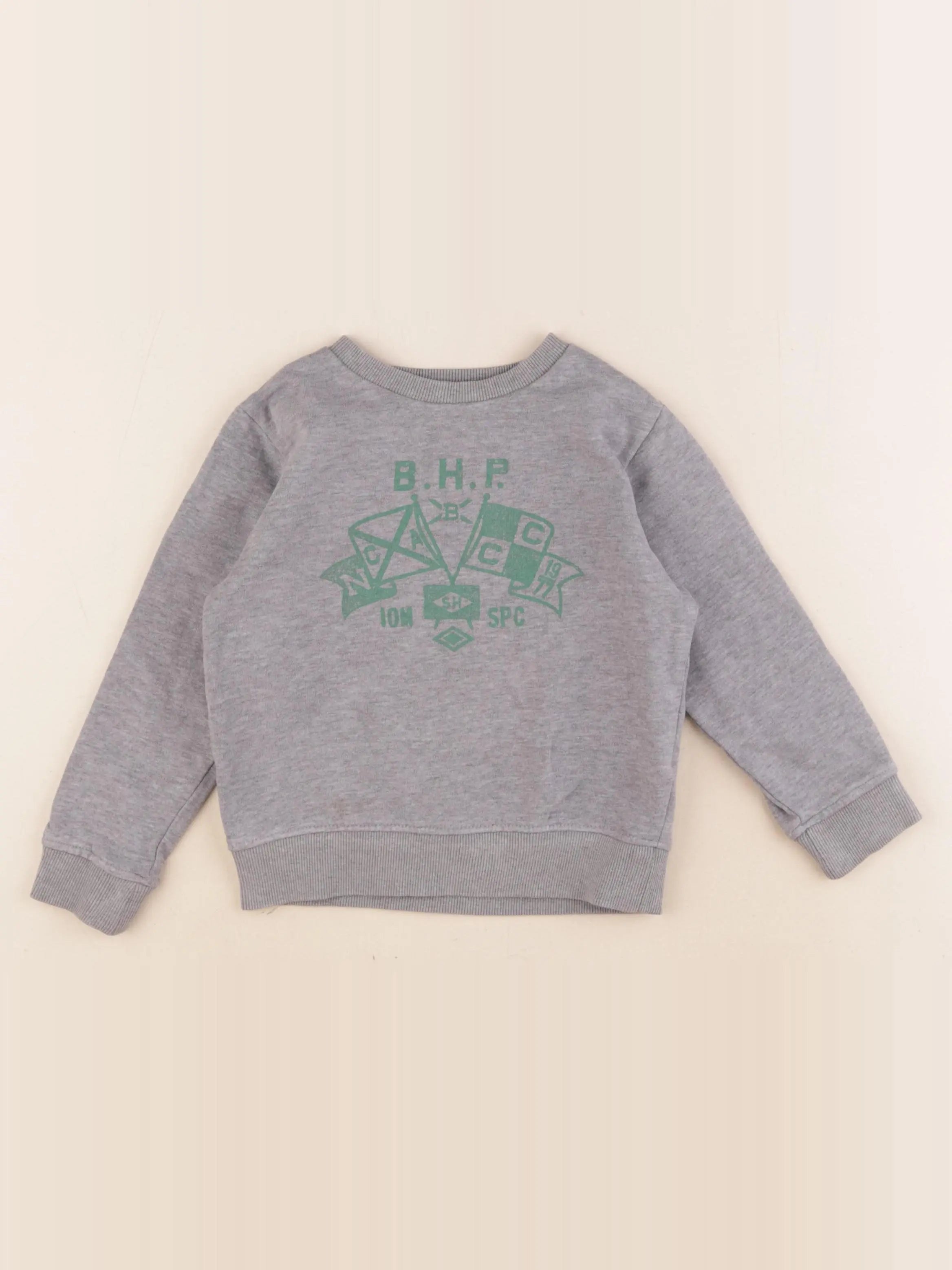 Cyrillus - sweat gris - 3 ans