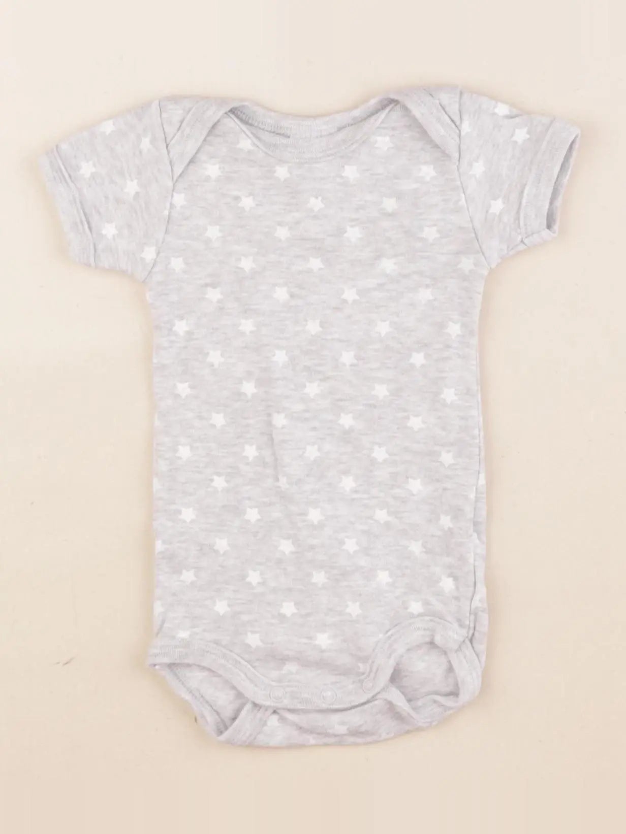 Petit Bateau - body gris - 3 mois