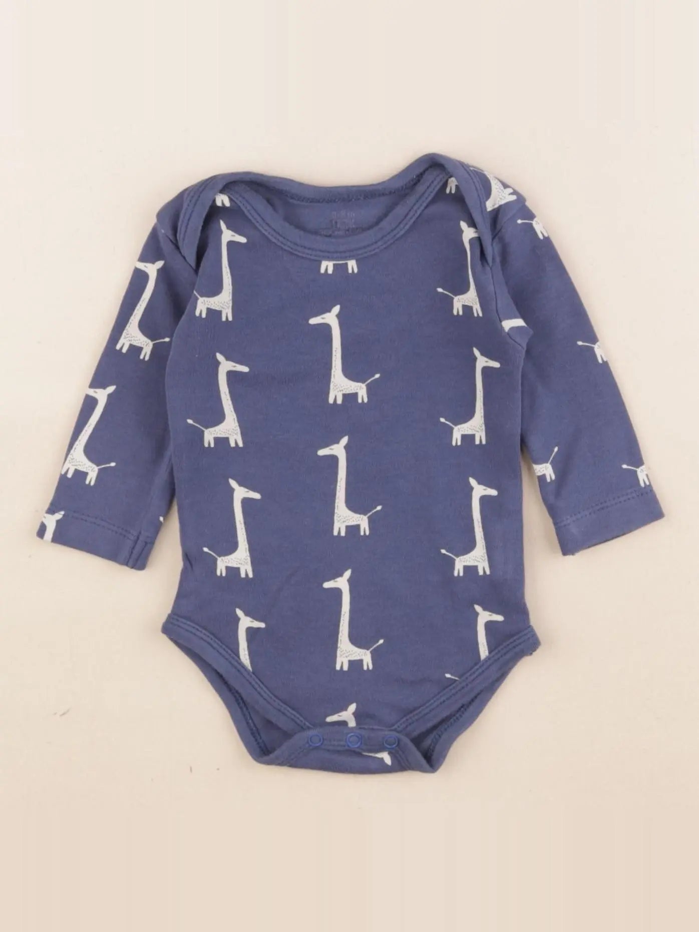 Fresk - body bleu - 0/3 mois
