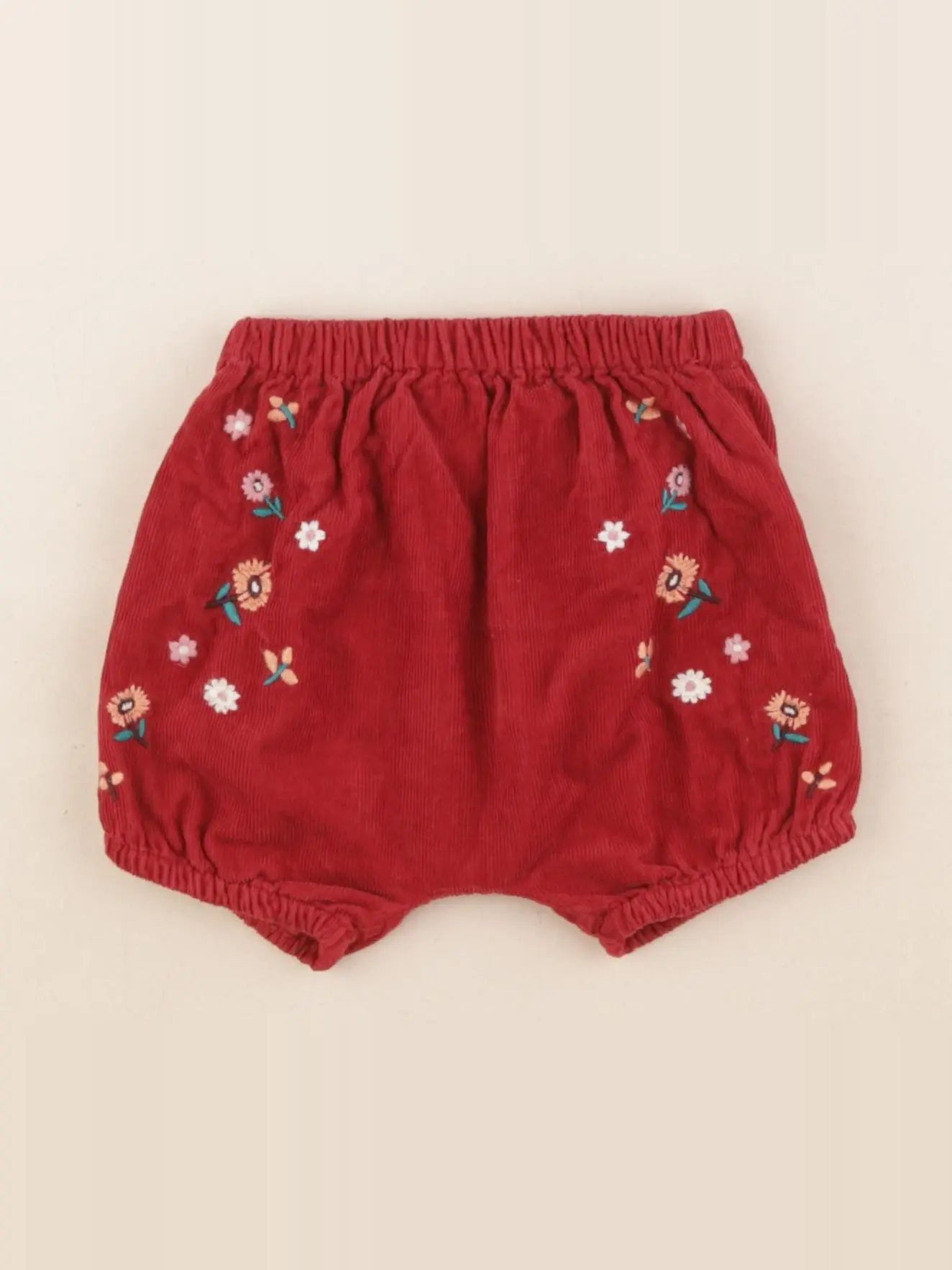 Boutchou - bloomer rouge - 3 mois