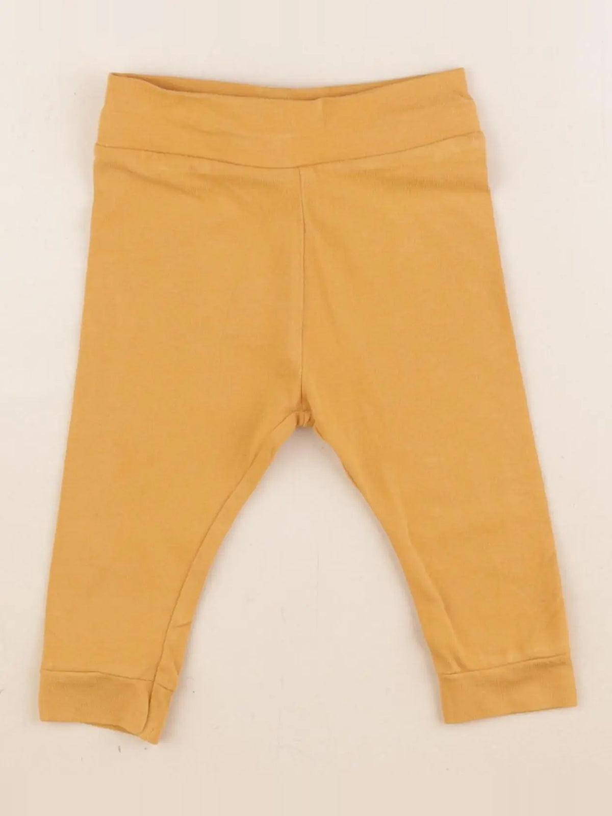 Vertbaudet - legging jaune - 6 mois