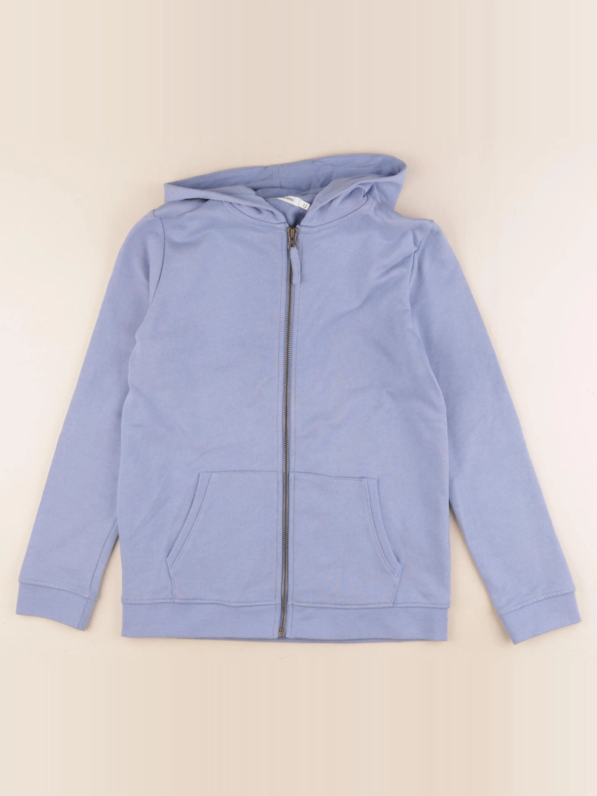 Monoprix - sweat bleu - 12 ans