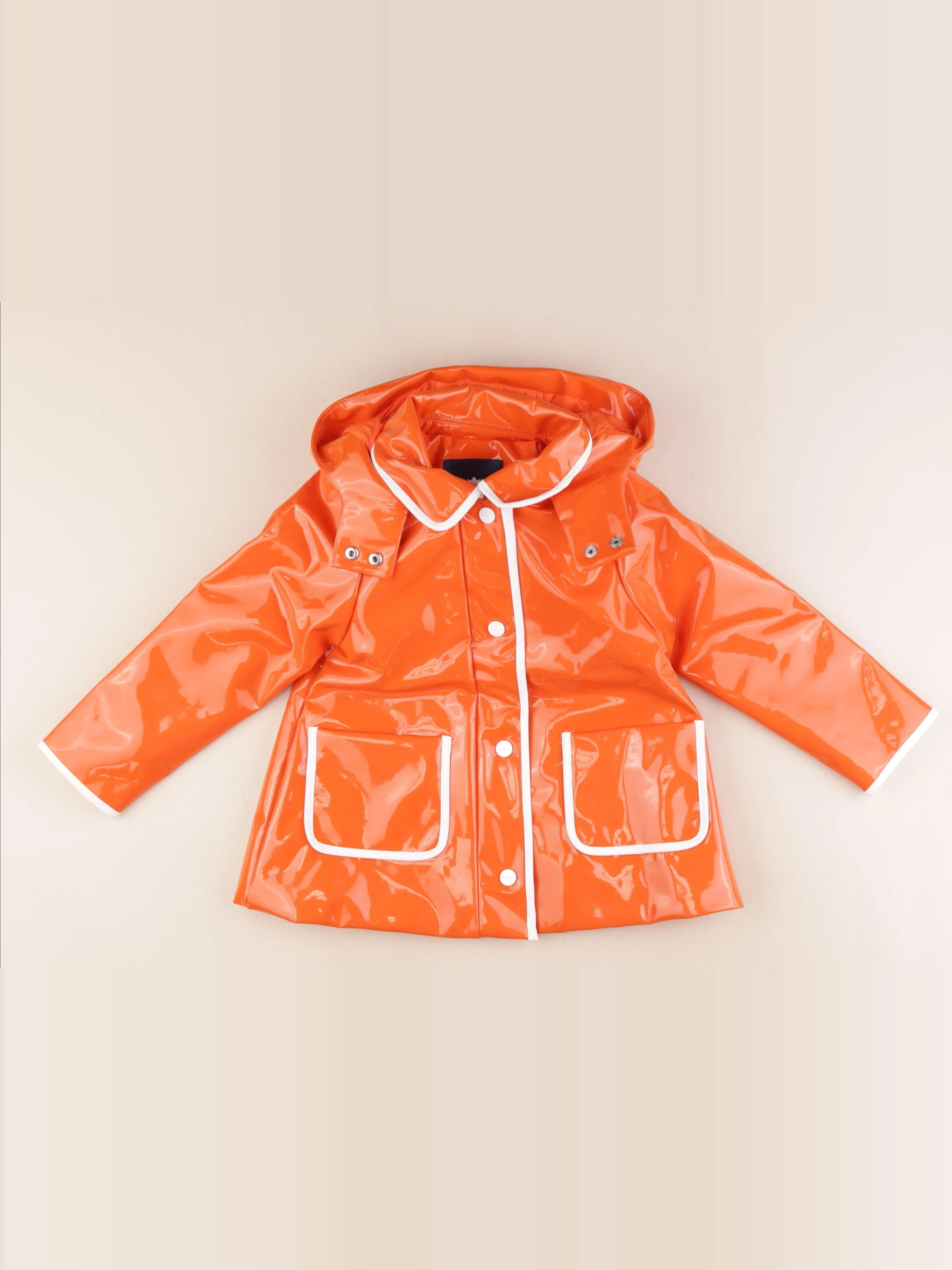 Jacadi - imperméable orange - 4 ans