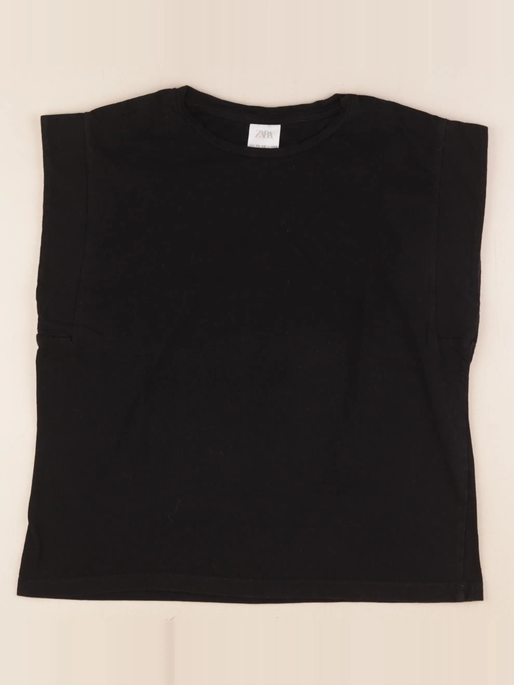 Zara - tee-shirt noir - 11/12 ans