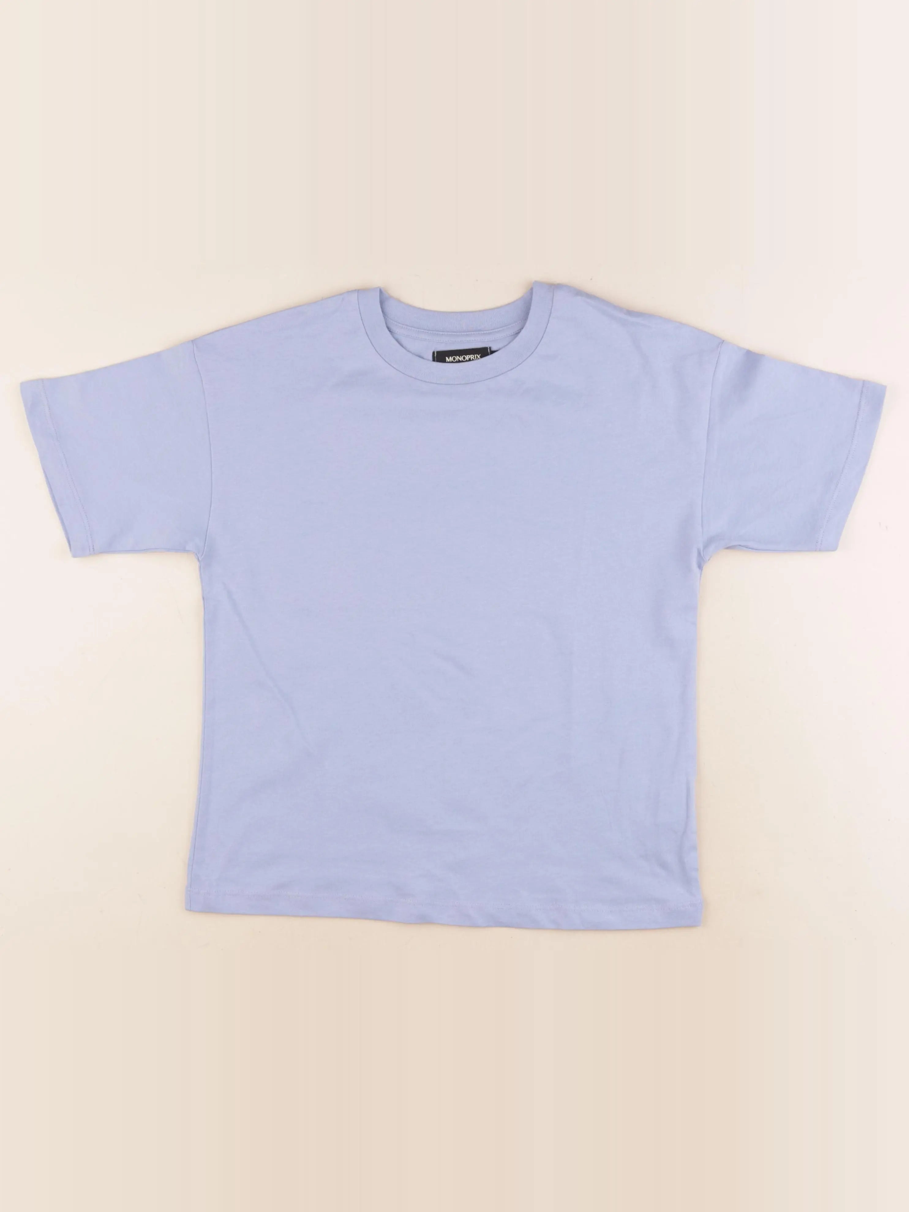 Monoprix - tee-shirt bleu - 12 ans