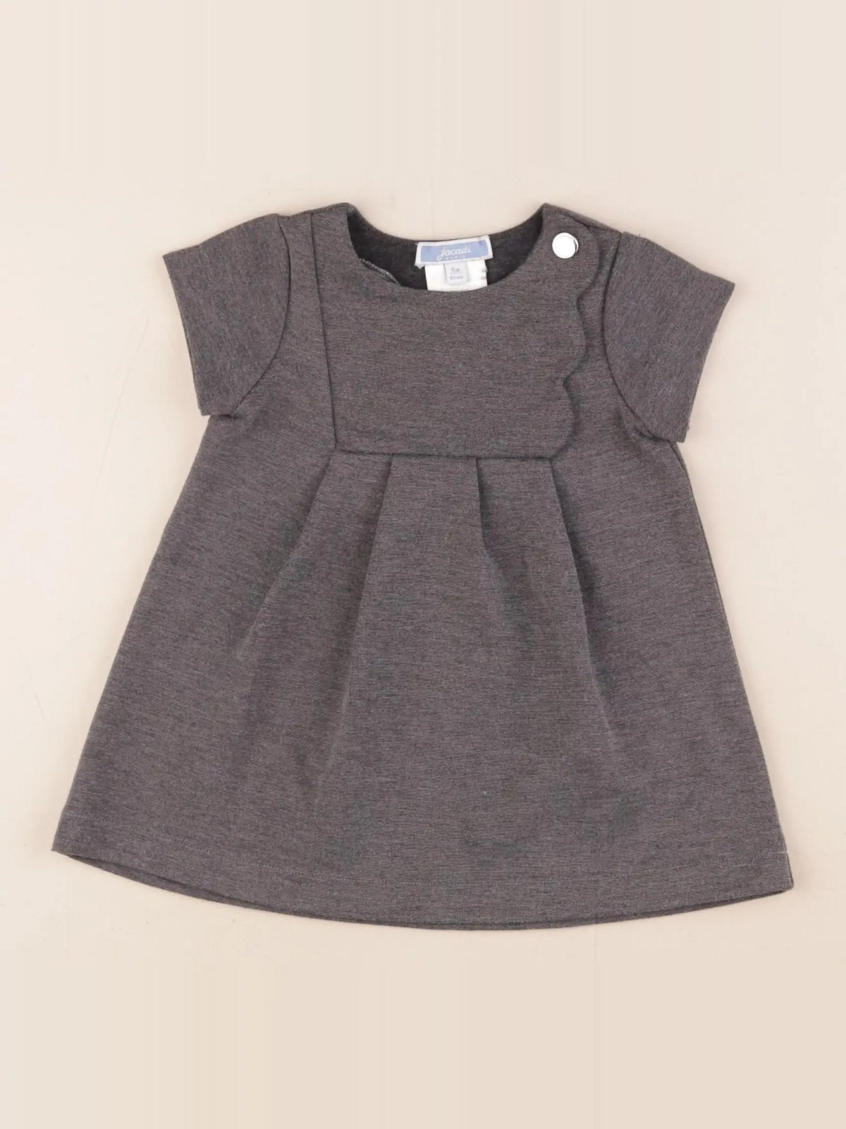 Jacadi - robe gris - 6 mois