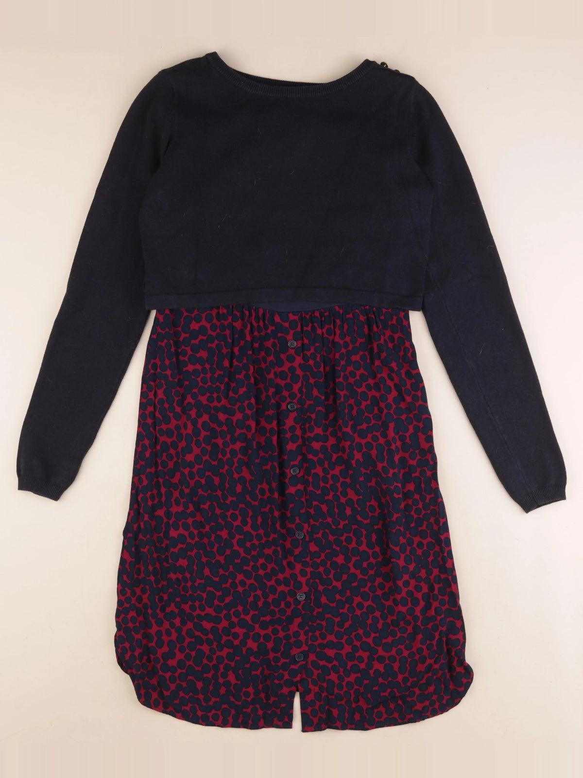 Seraphine - robe allaitement bleu, rose - 36