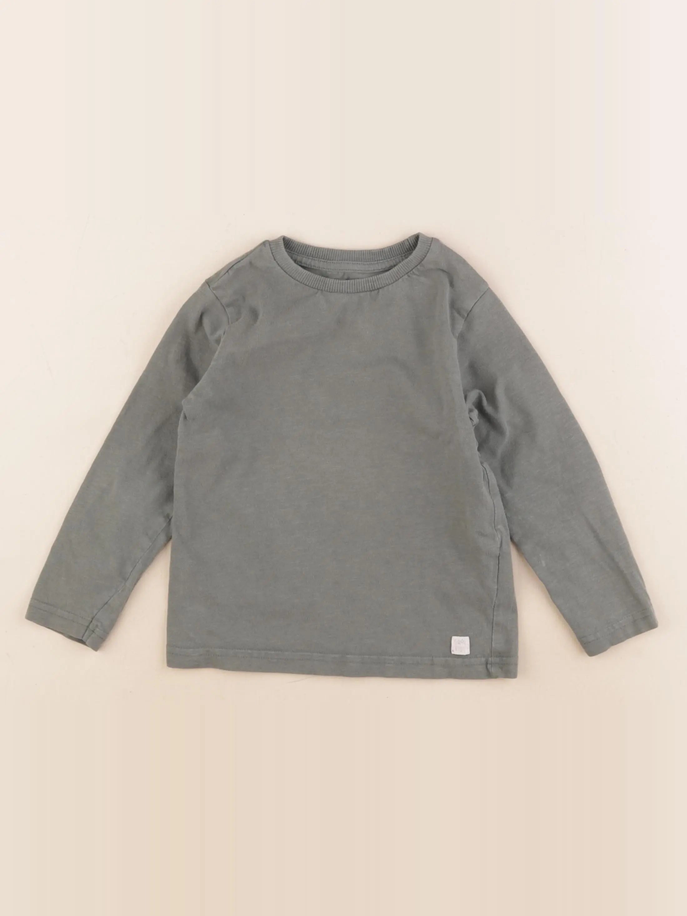 Vertbaudet - tee-shirt vert - 4 ans