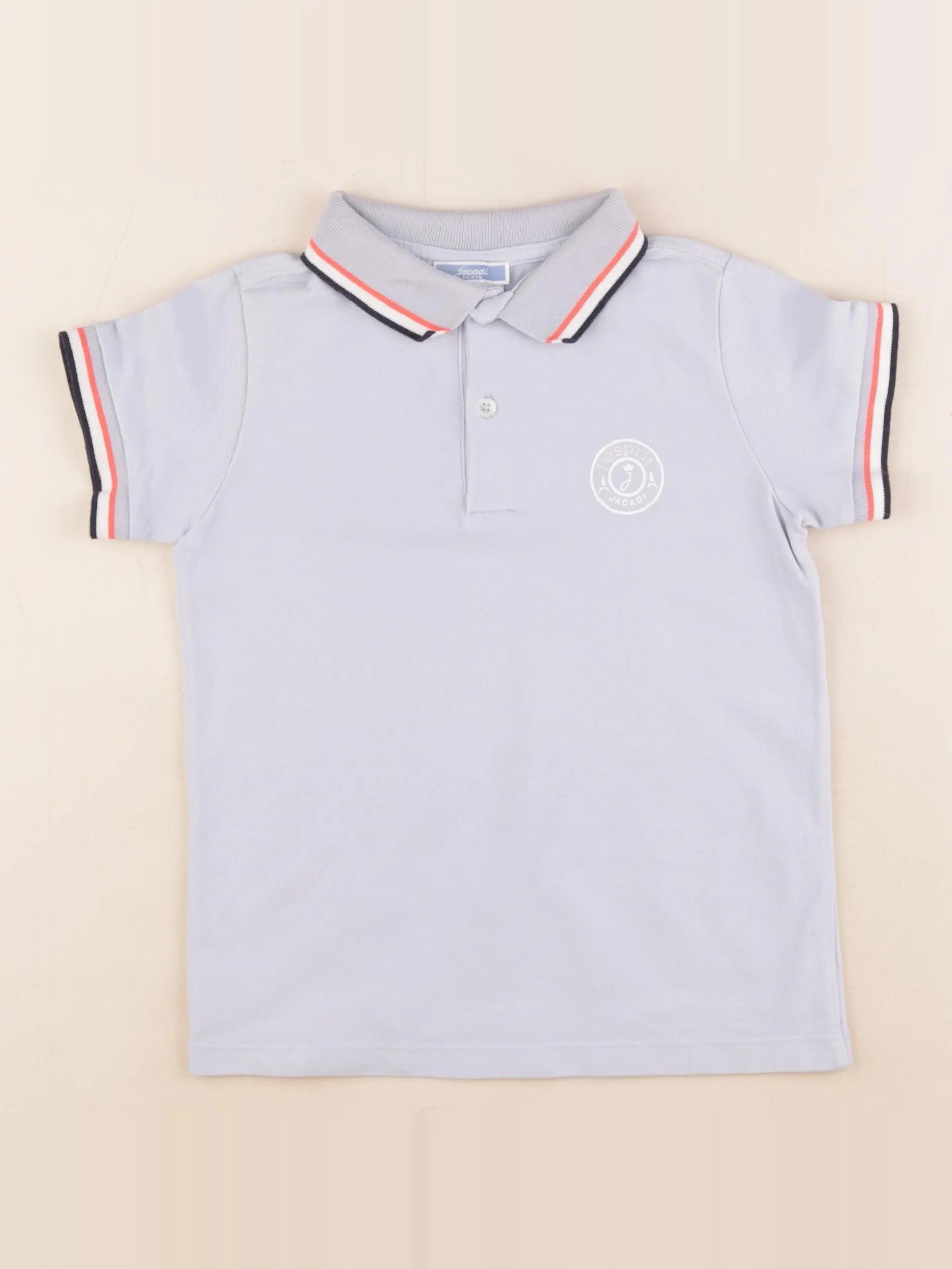 Jacadi - polo bleu - 6 ans