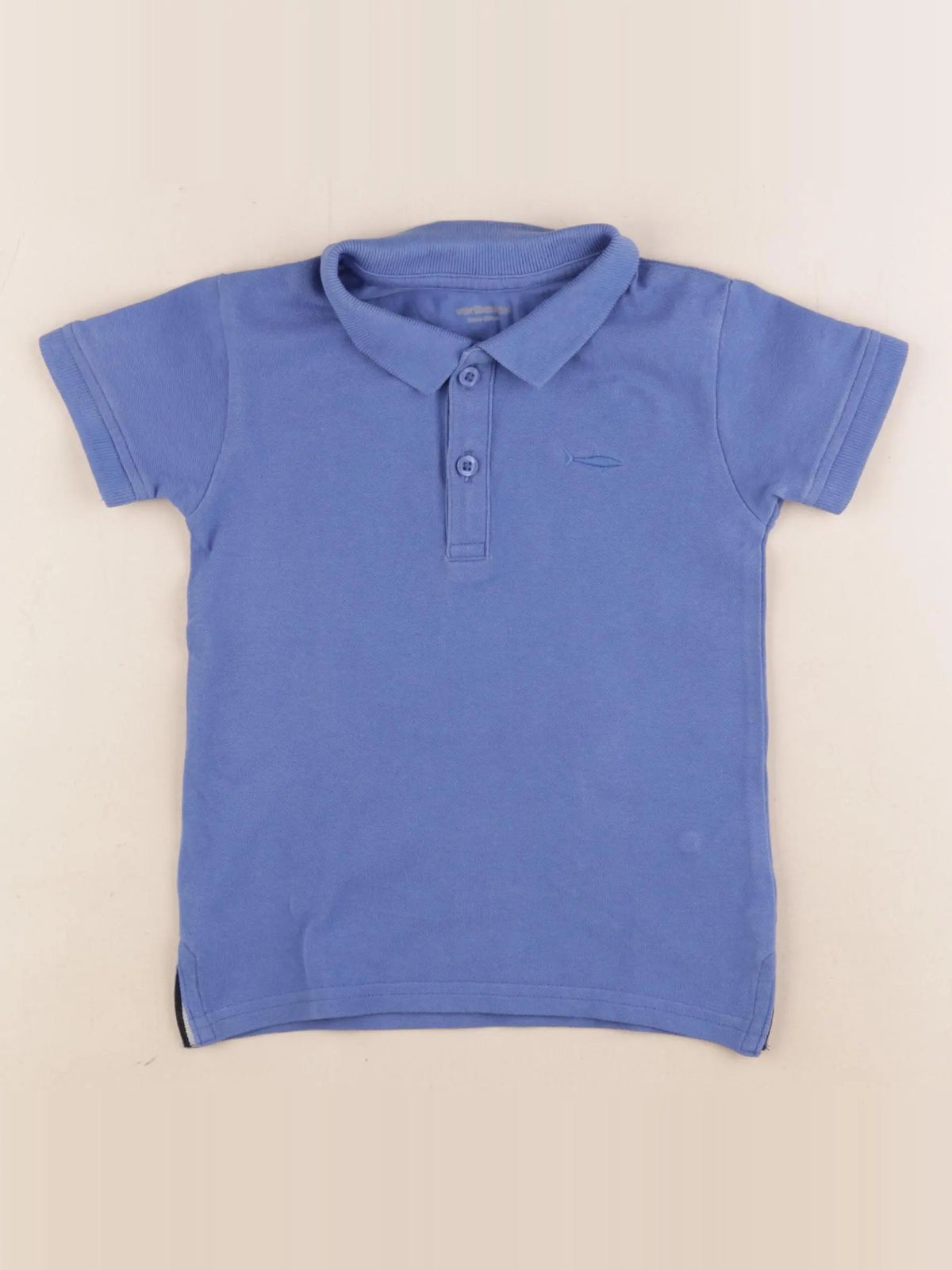 Vertbaudet - polo bleu - 3 ans