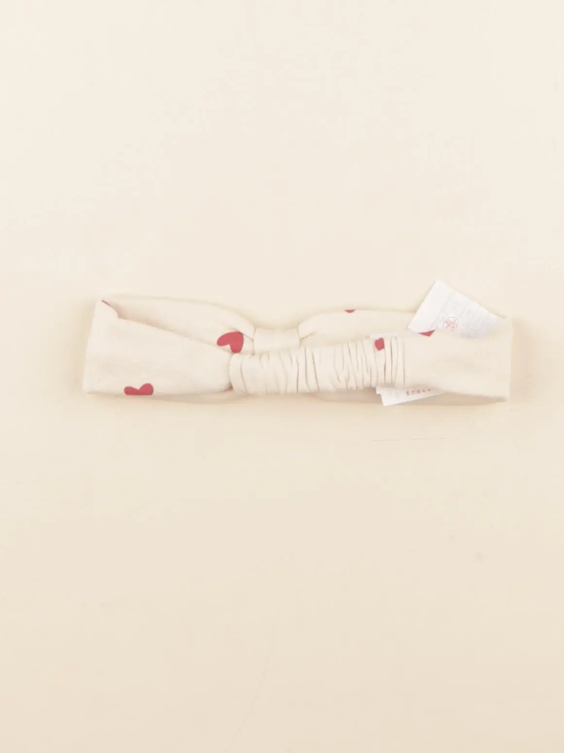 Vertbaudet - bandeau rouge, blanc - 3 ans