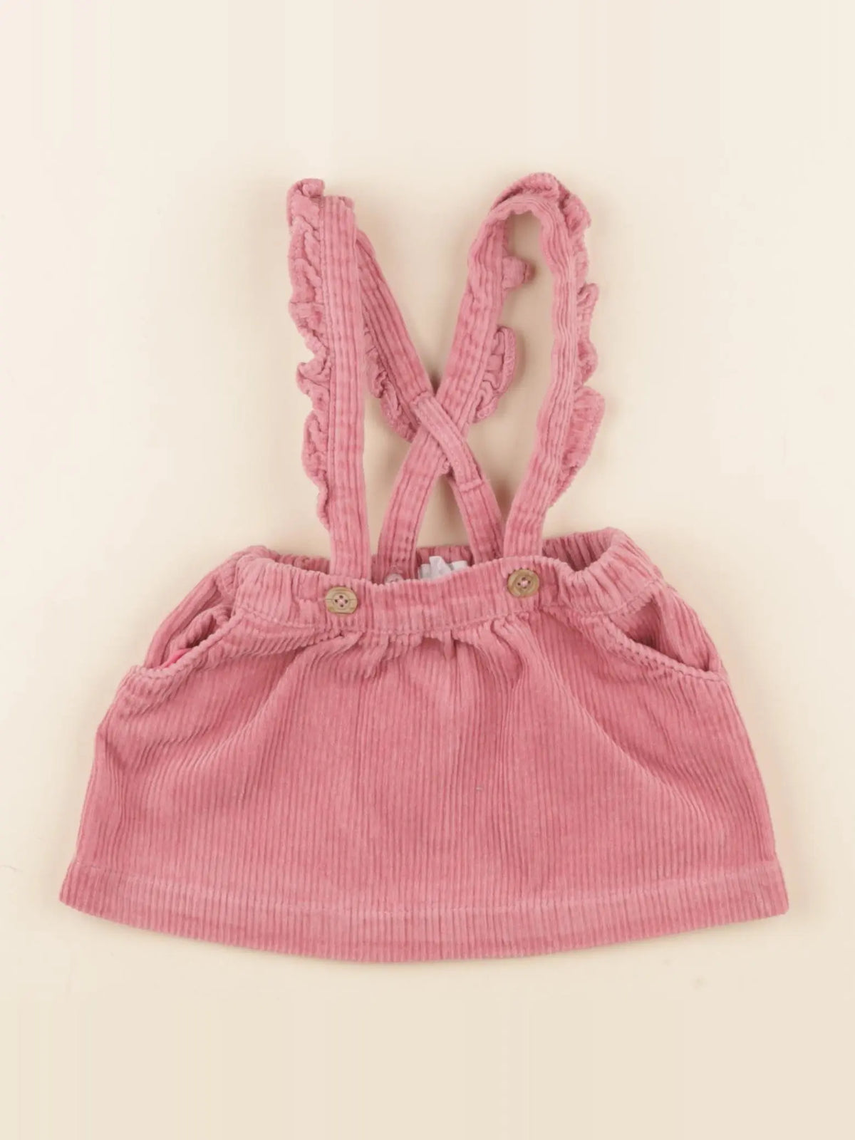 Vertbaudet - robe rose - 6 mois