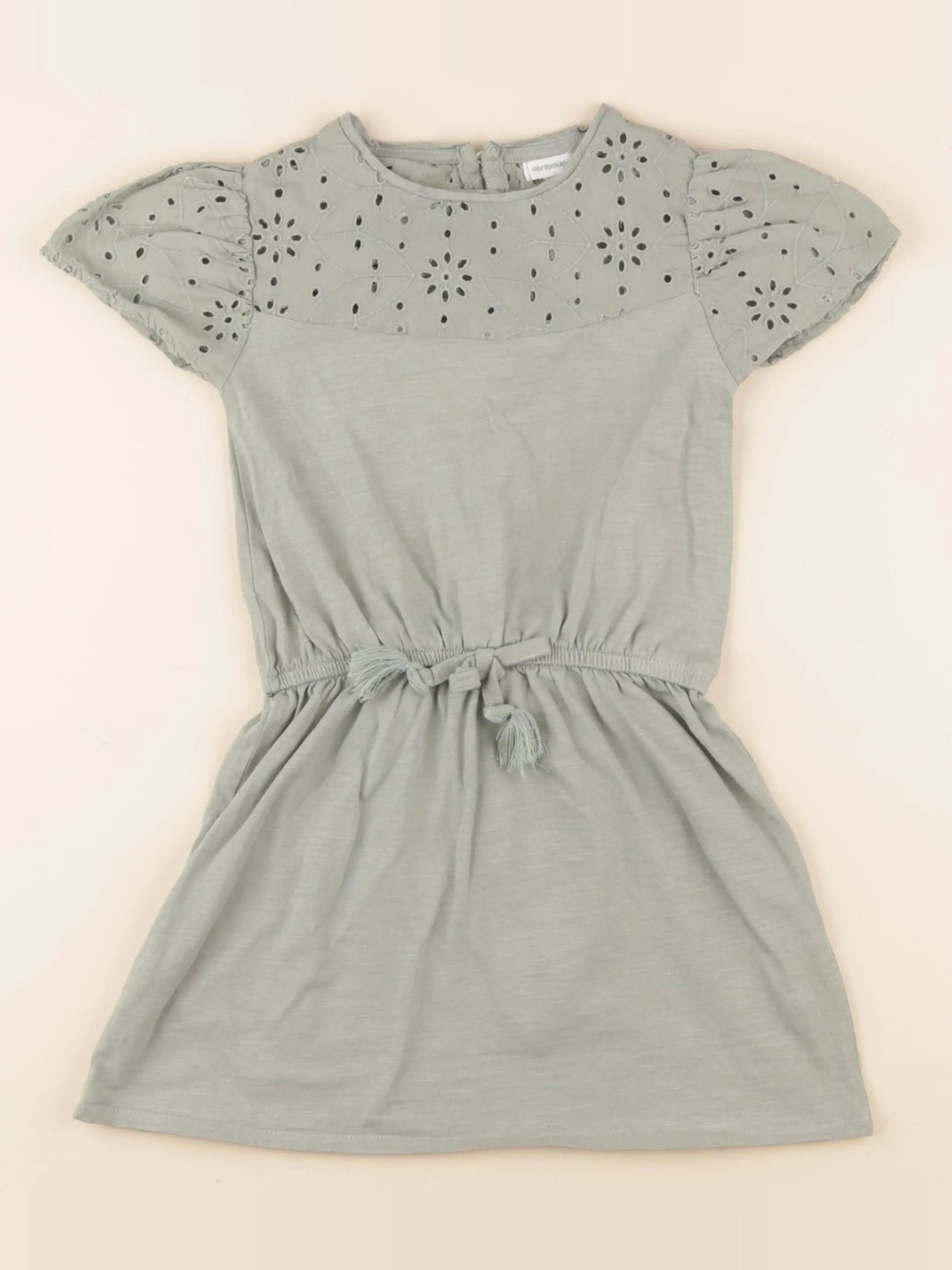 Vertbaudet - robe vert - 5 ans