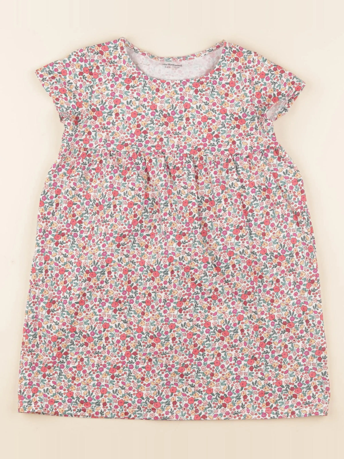 Vertbaudet - robe multicolore - 5 ans