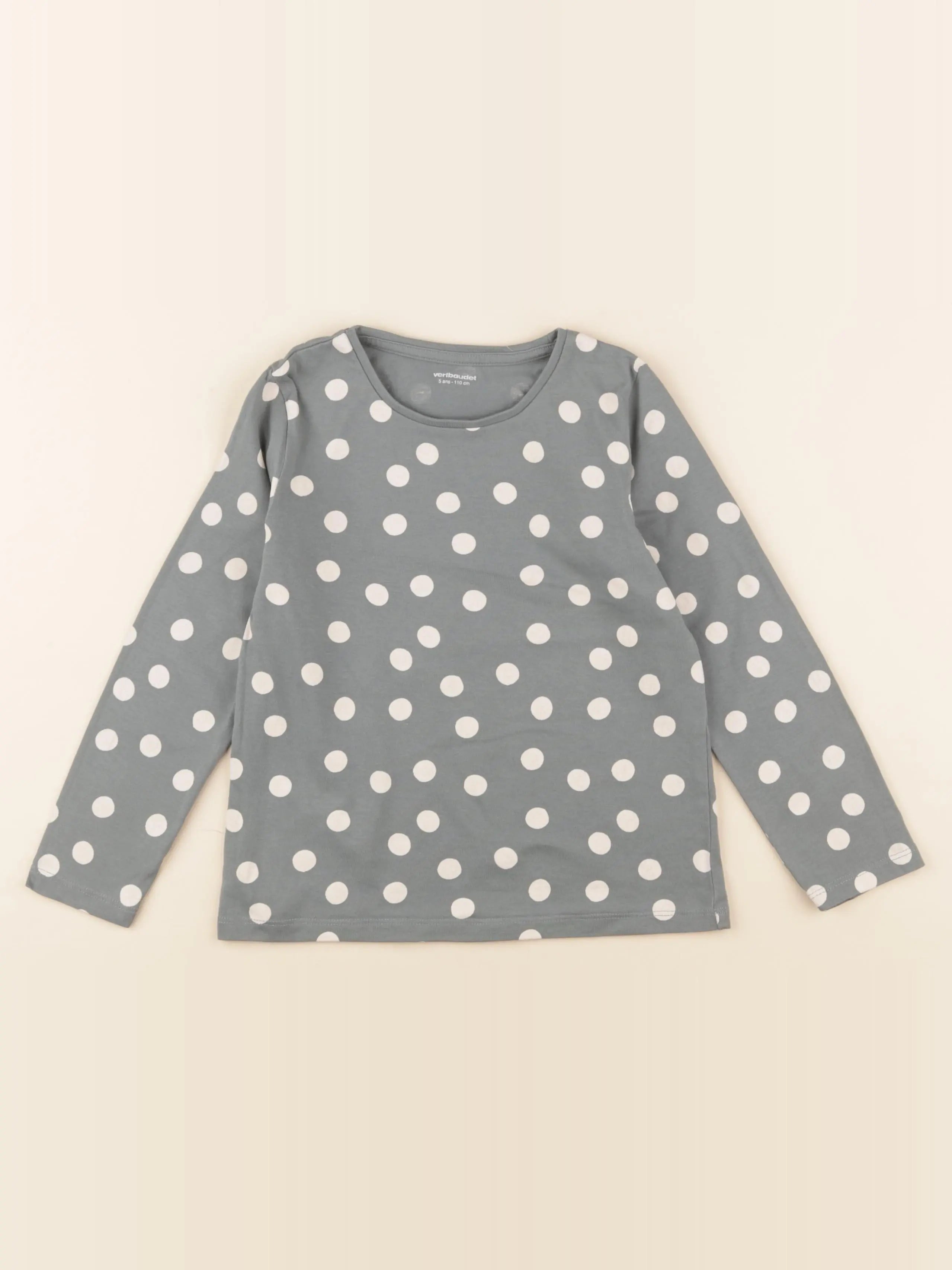 Vertbaudet - tee-shirt vert - 5 ans