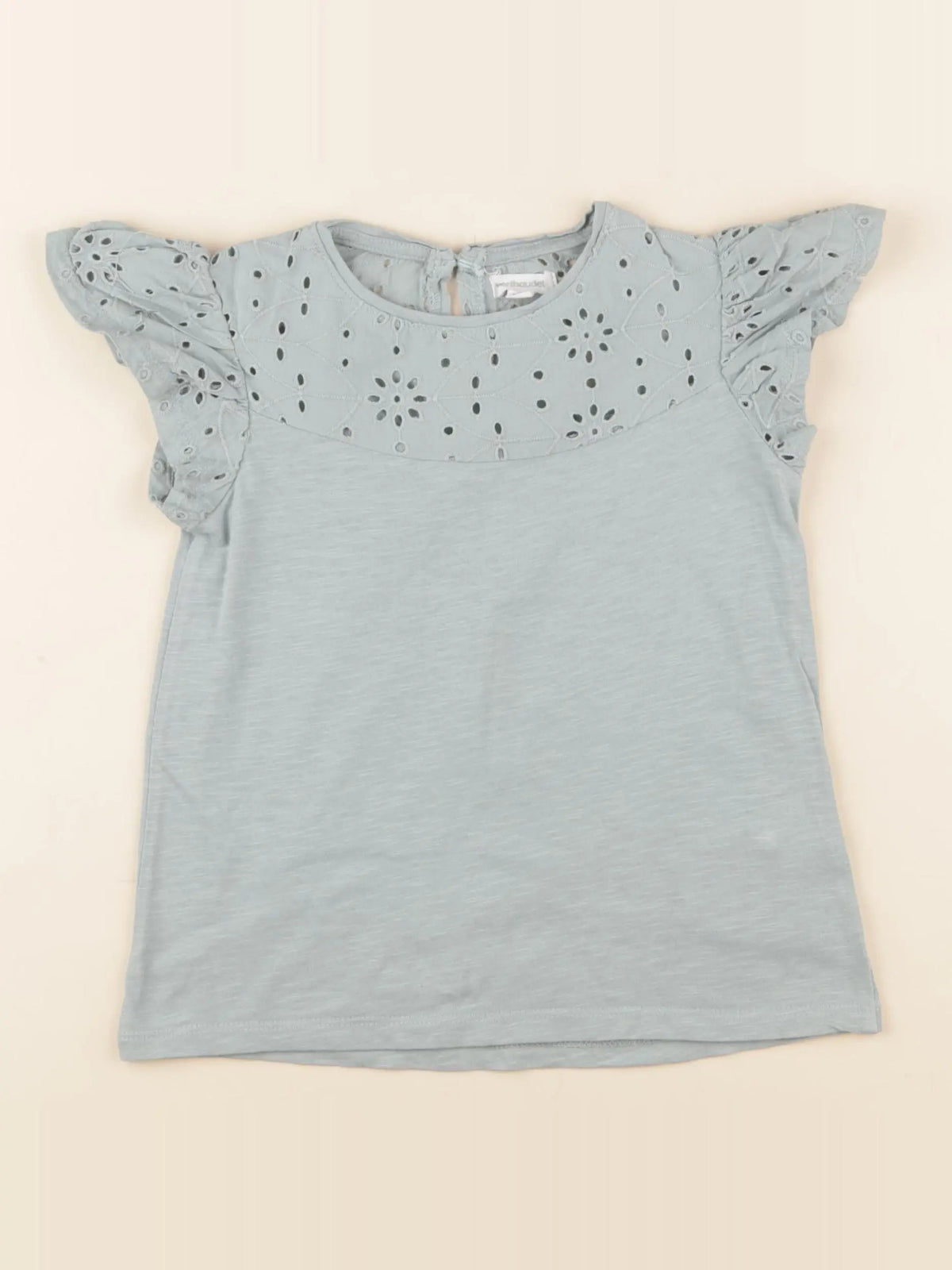 Vertbaudet - tee-shirt vert - 5 ans