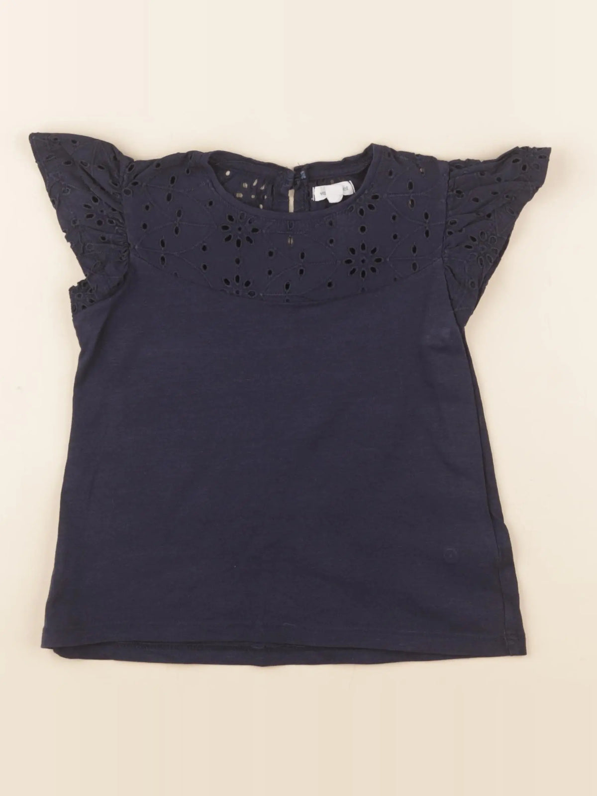 Vertbaudet - tee-shirt bleu - 5 ans